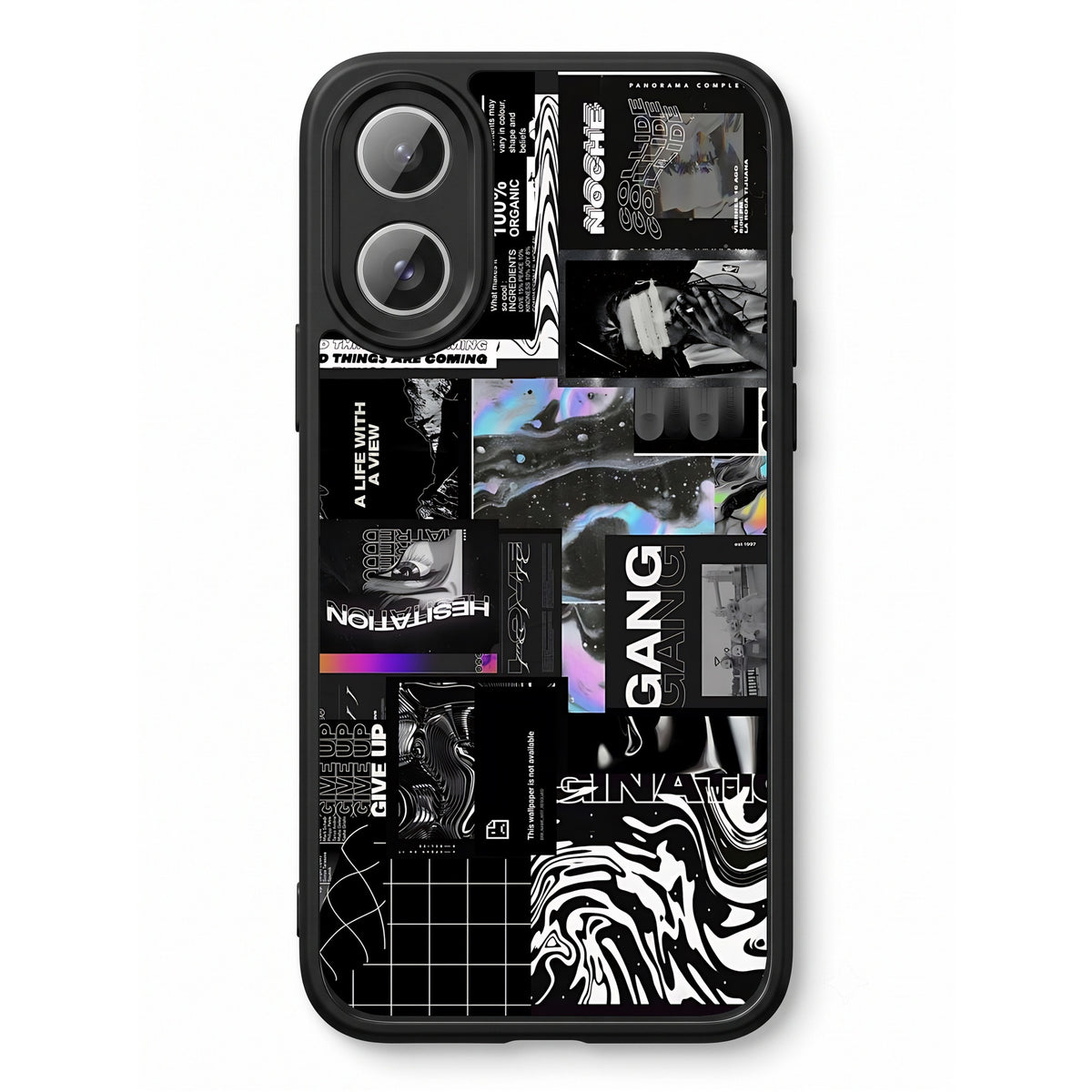 Gangsta printed Doyers case, alternate view