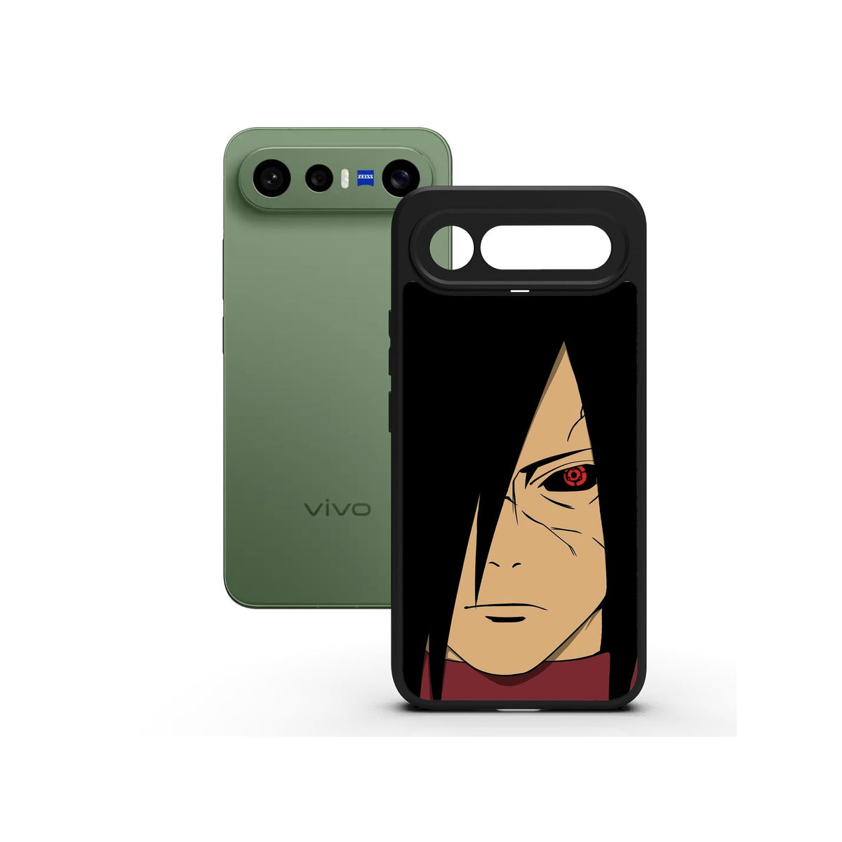 Ghost of Uchiha printed Doyers case, alternate view