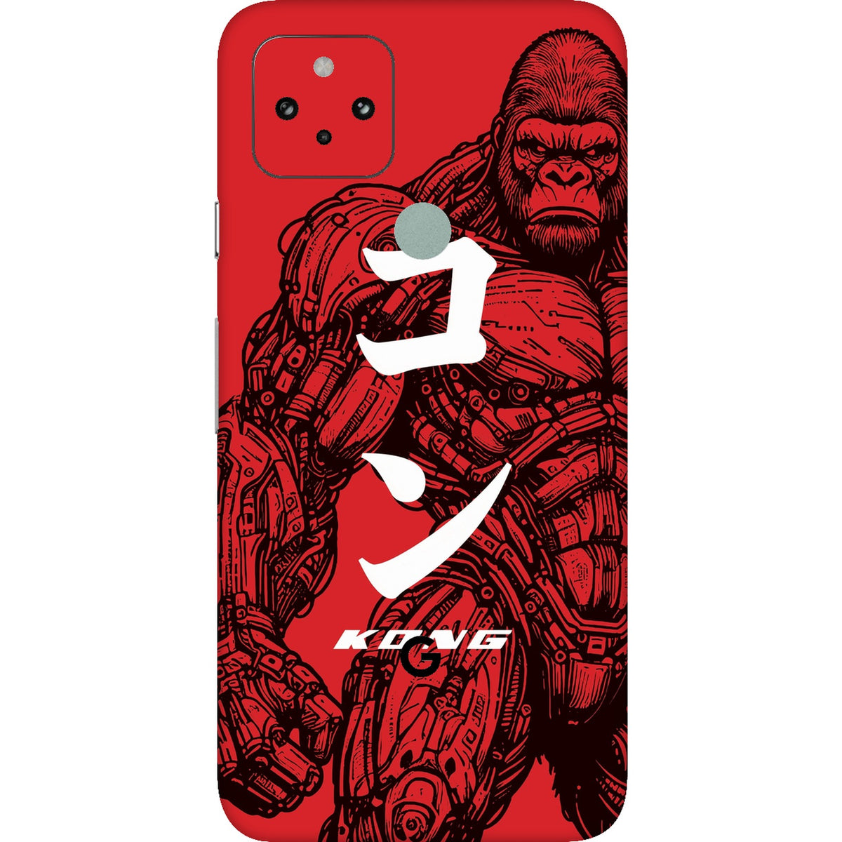 Kong skin on Google Pixel 5 by Decalz - Kongzilla limited edition
