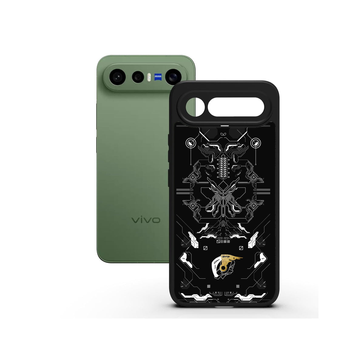 Hermes printed Doyers case, alternate view
