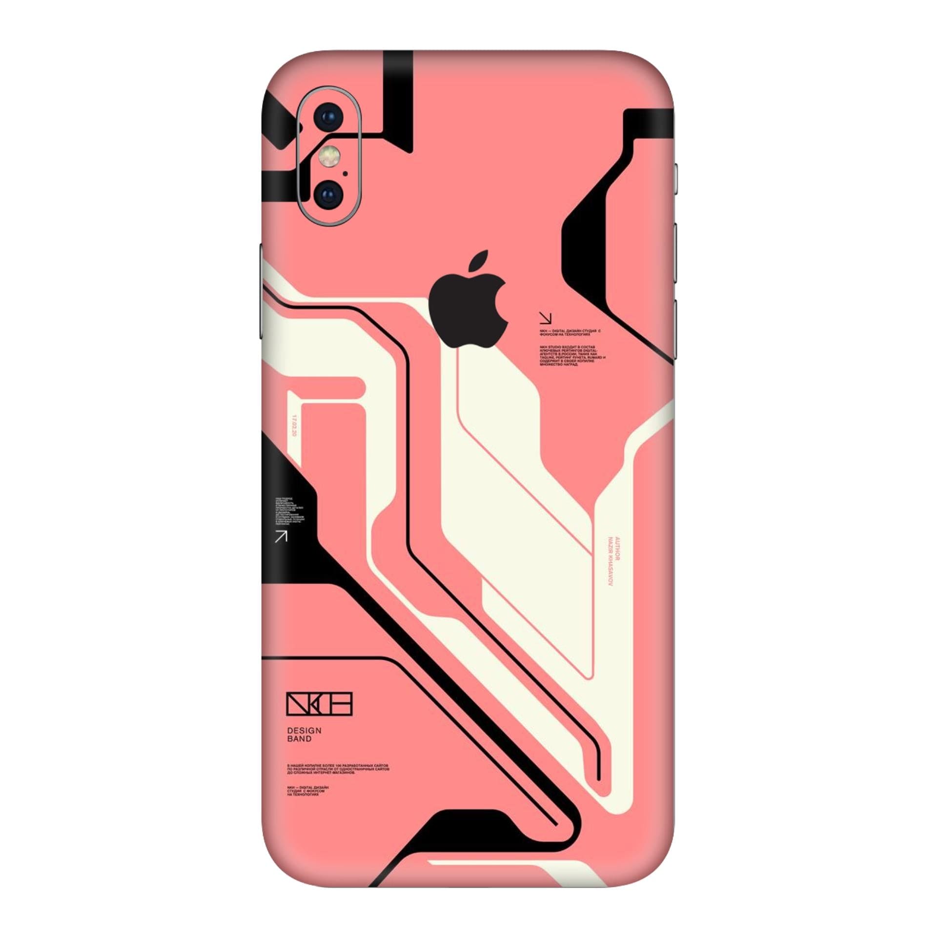 iphone XS Cyber pink skins