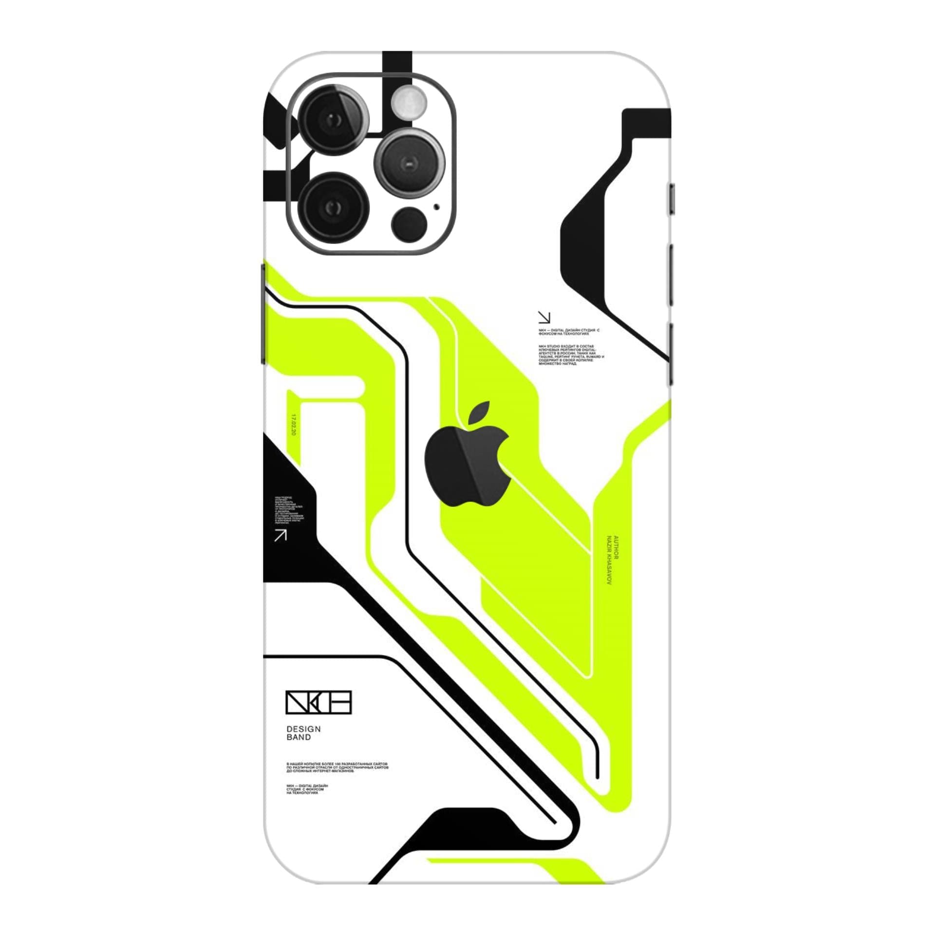 iphone 12 Pro Max Acid Green skins