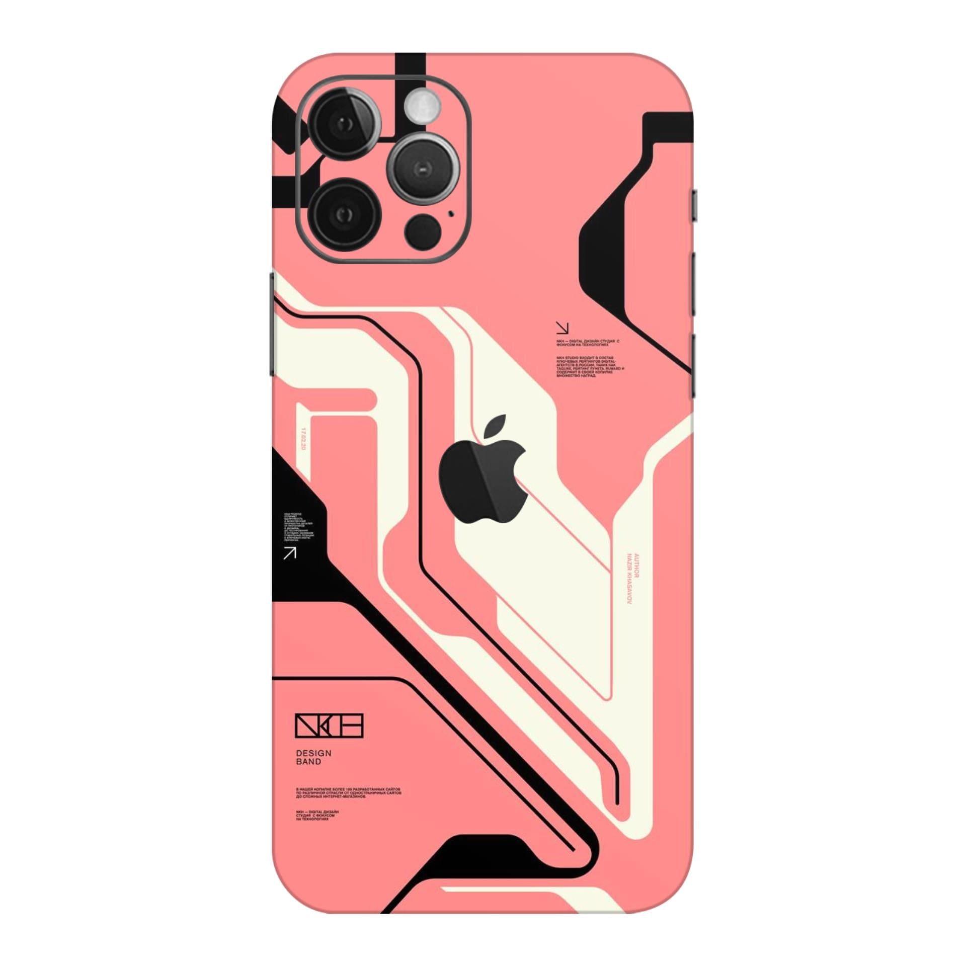 iphone 12 Pro Max Cyber pink skins