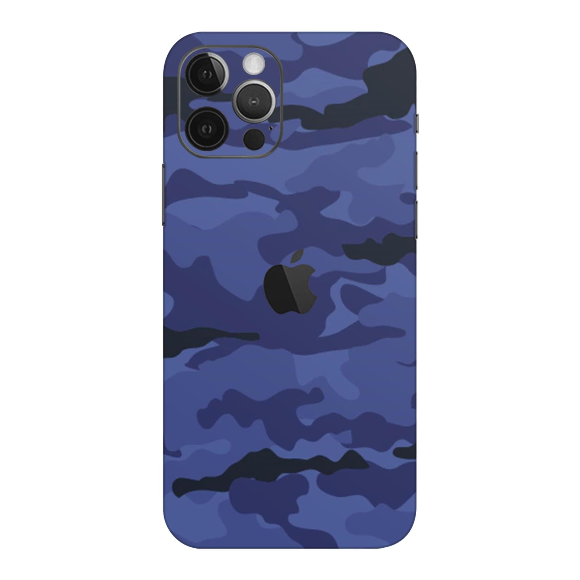 iphone 12 Pro Max Dark Blue Camo skins