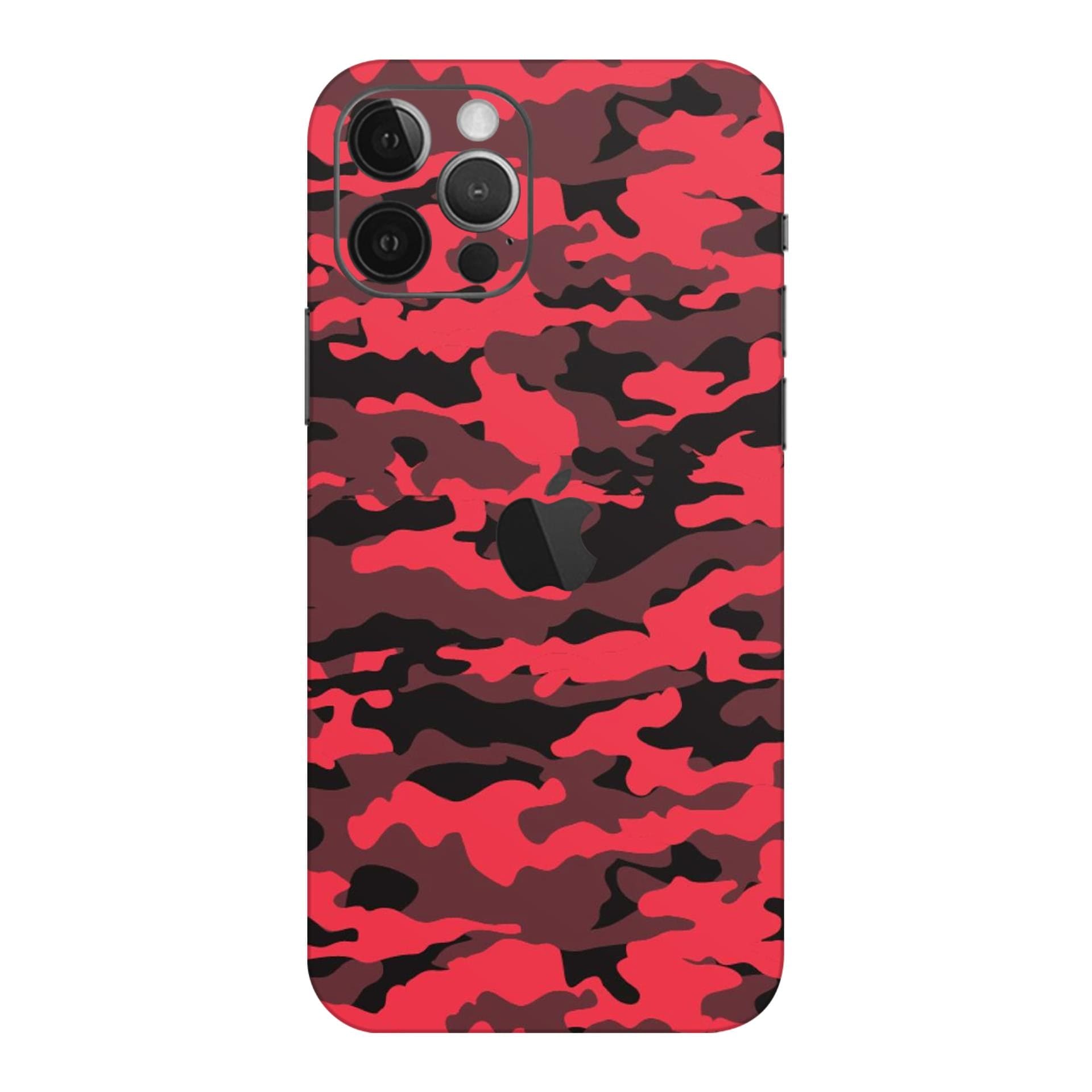 iphone 12 Pro Max Dark Red Camo skins