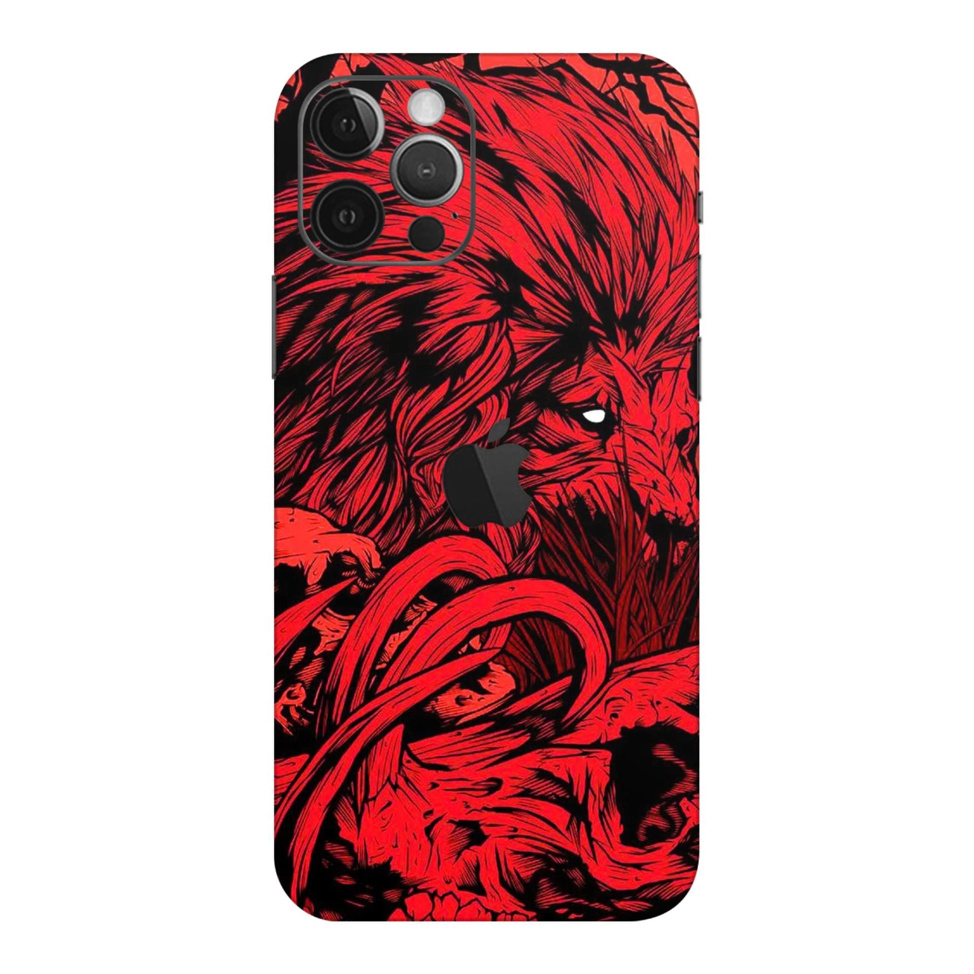 iphone 12 Pro Max Fiery Lion skins