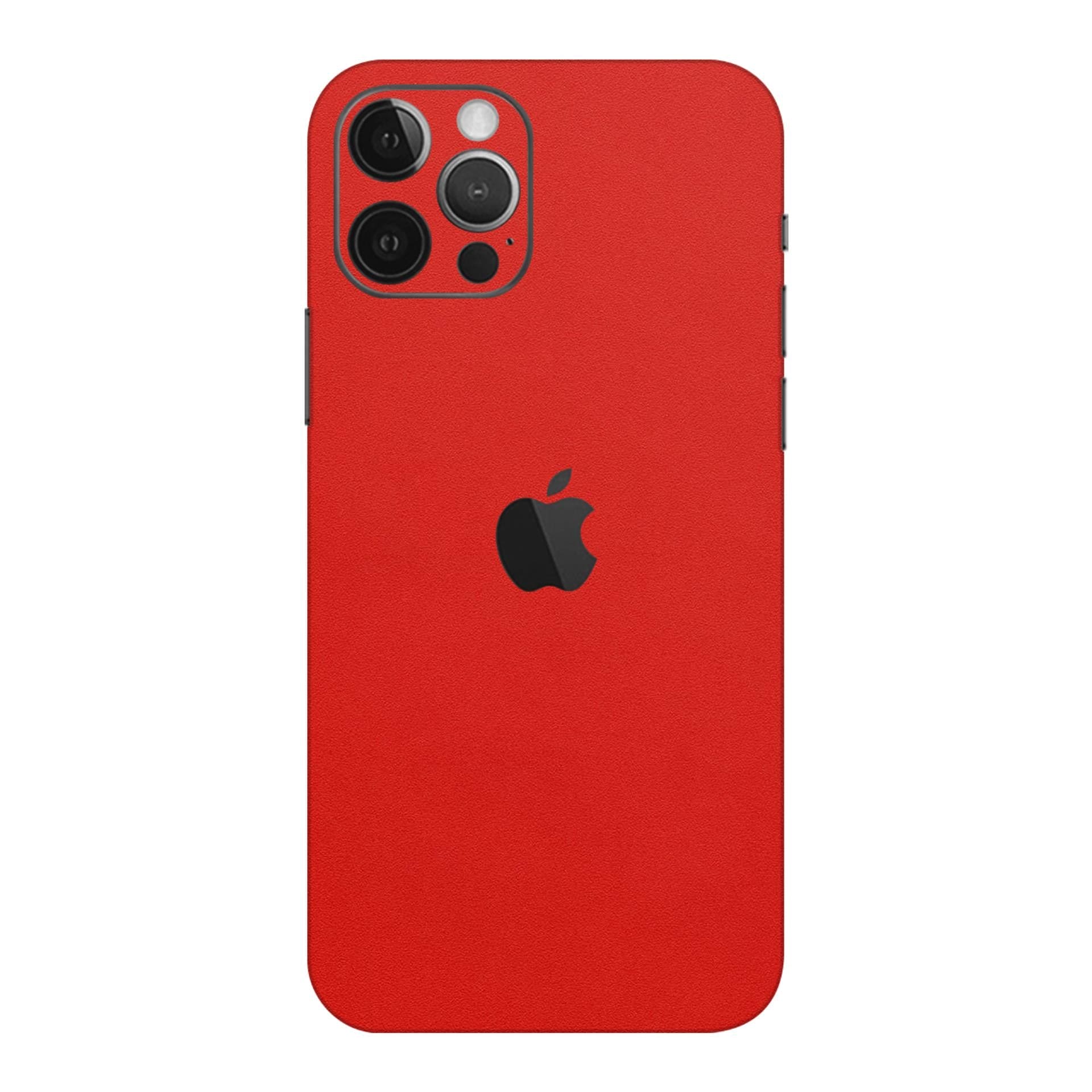 iphone 12 Pro Max Matte Red skins