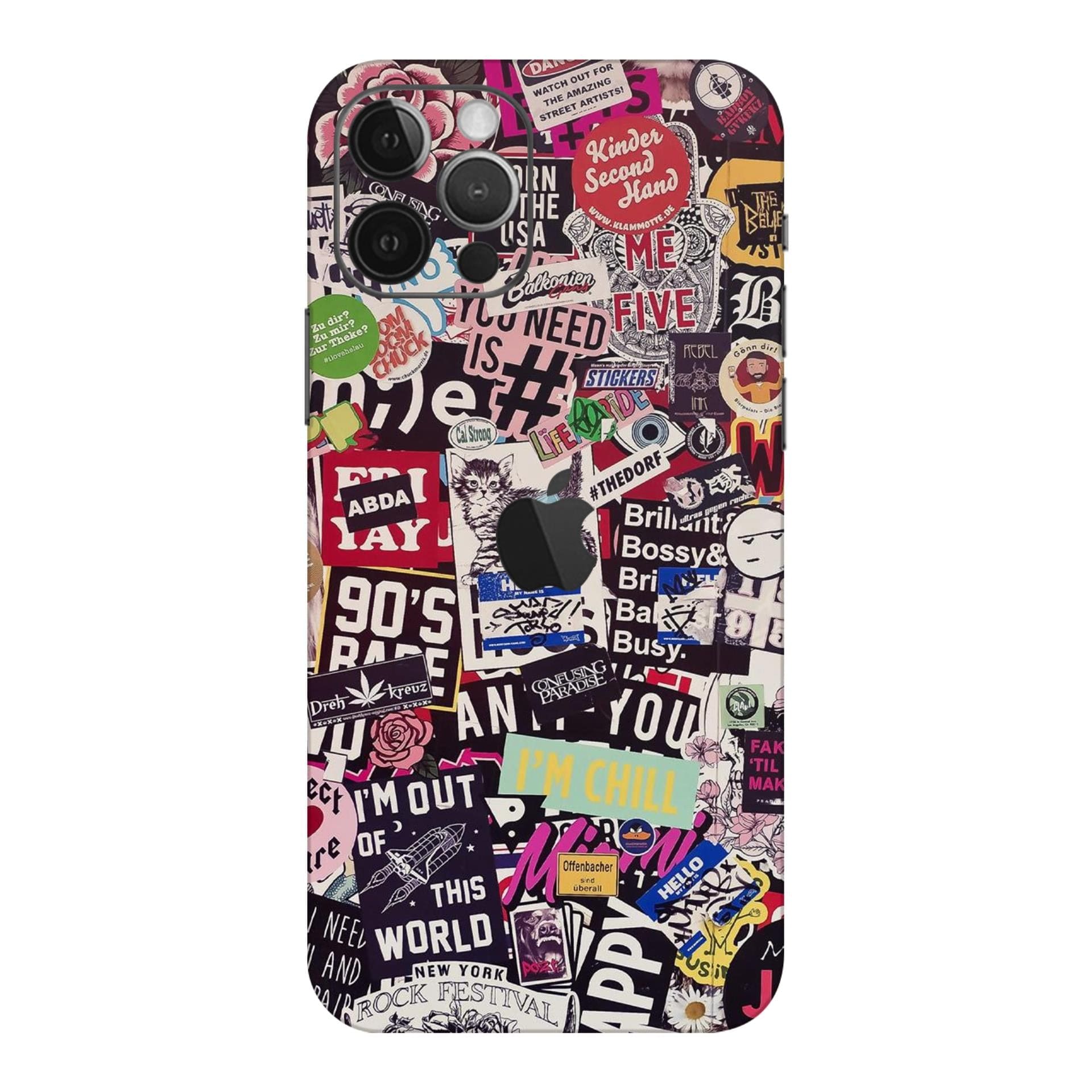 iphone 12 Pro Max Sticker Doodle skins