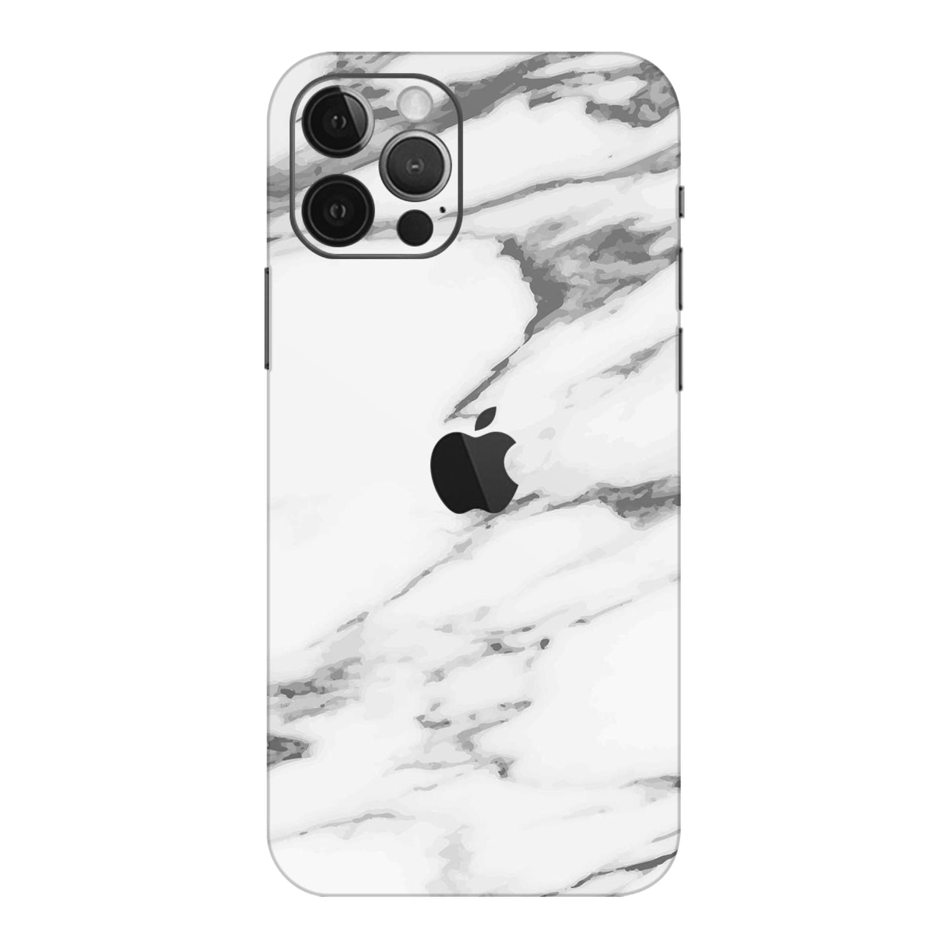 iphone 12 Pro Max White Marble skins