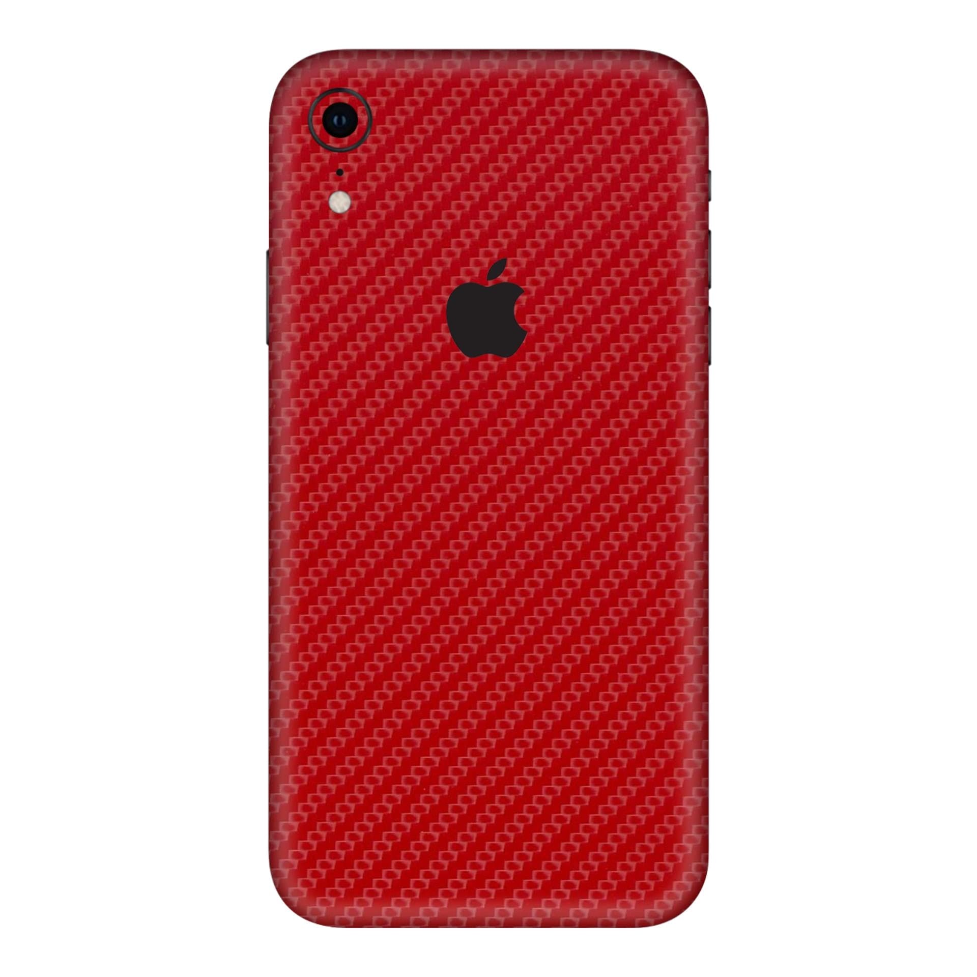 iphone XR Carbon Red skins