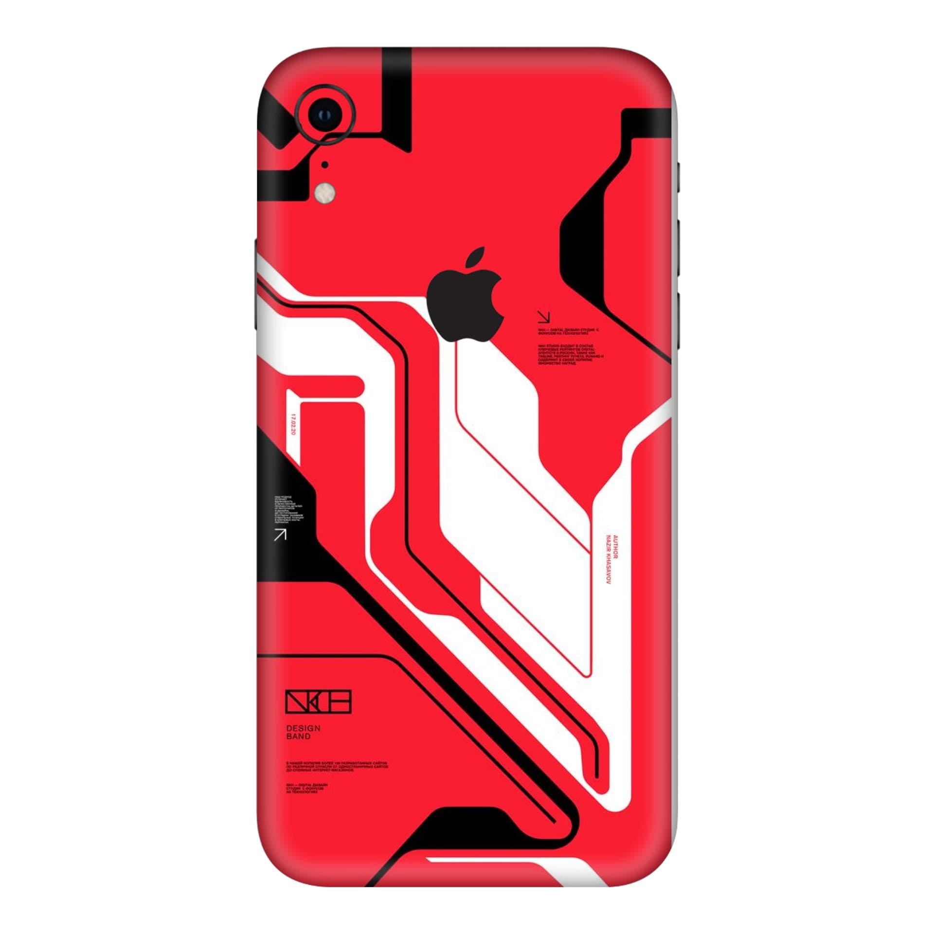 iphone XR Cyber Red skins