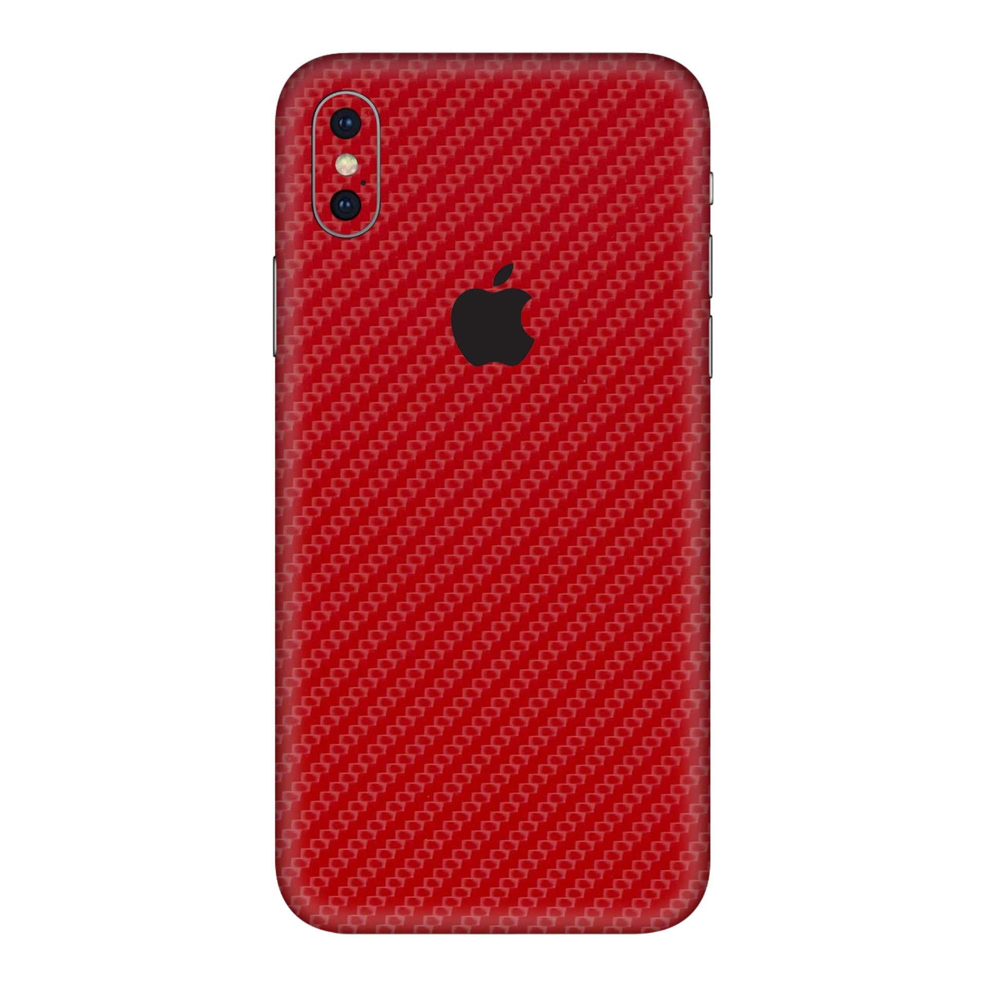 iphone XS Carbon Red skins