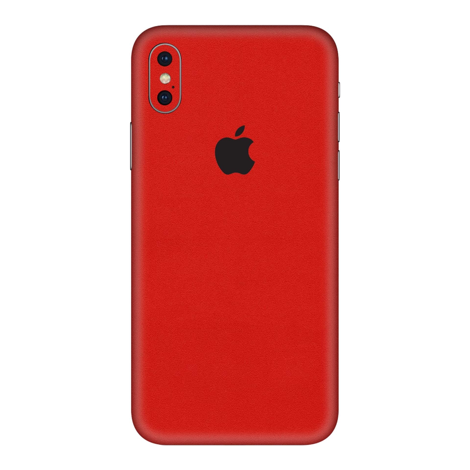 iphone XS Matte Red skins