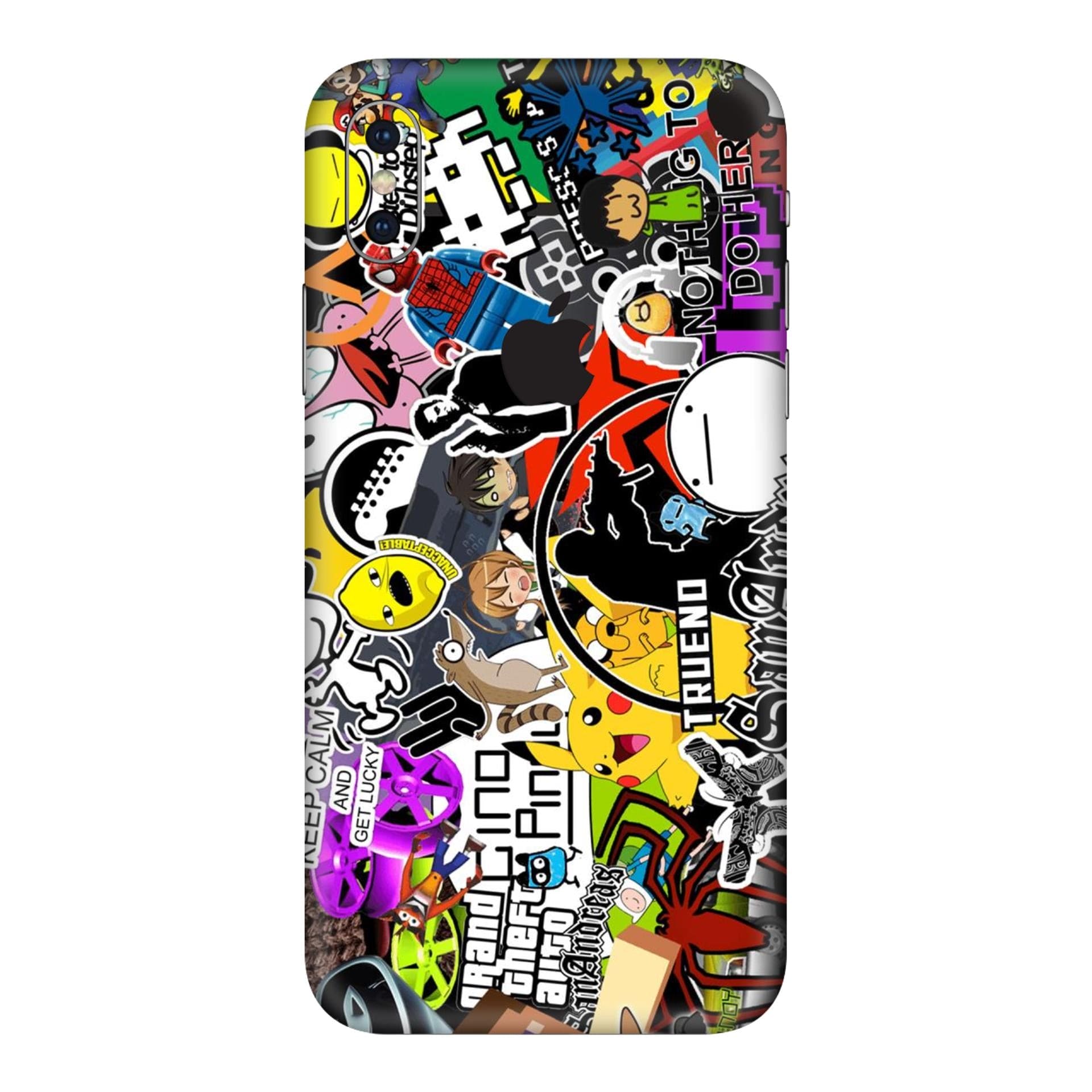 iphone XS Max 90s doodle skins