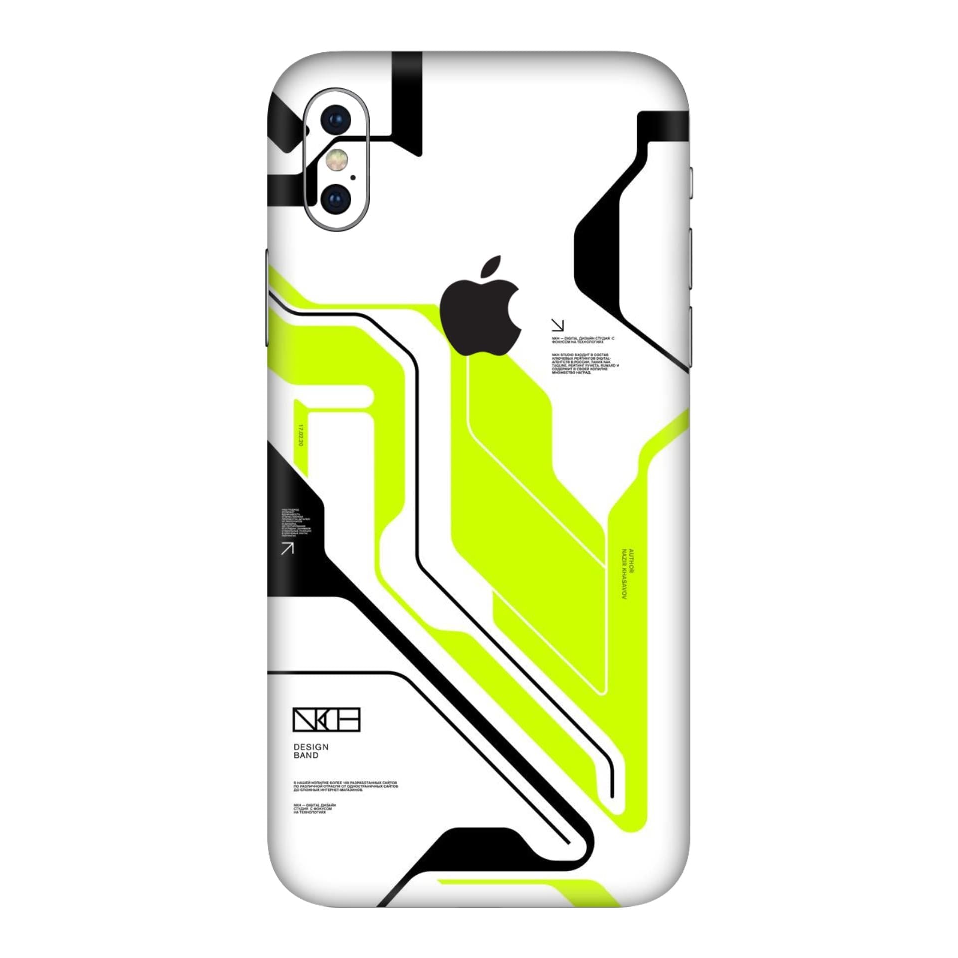 iphone XS Max Acid Green skins