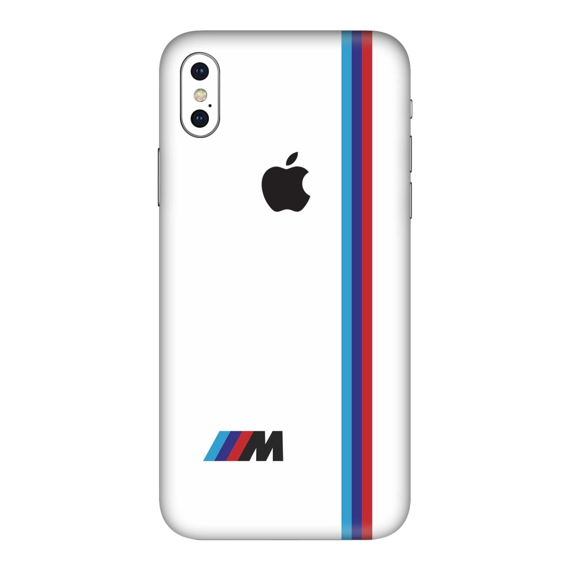 iphone XS Max M-Sport white skins