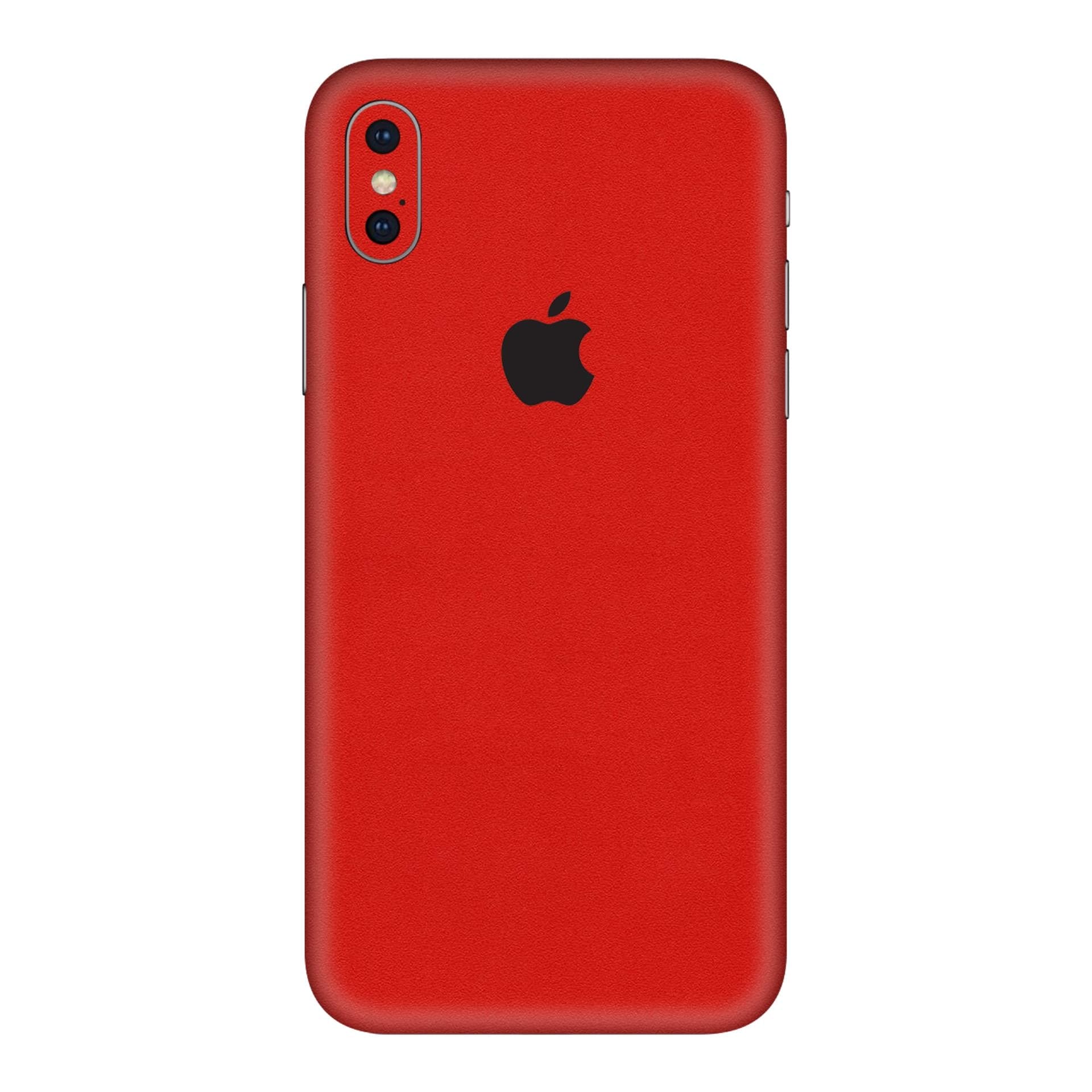 iphone XS Max Matte Red skins