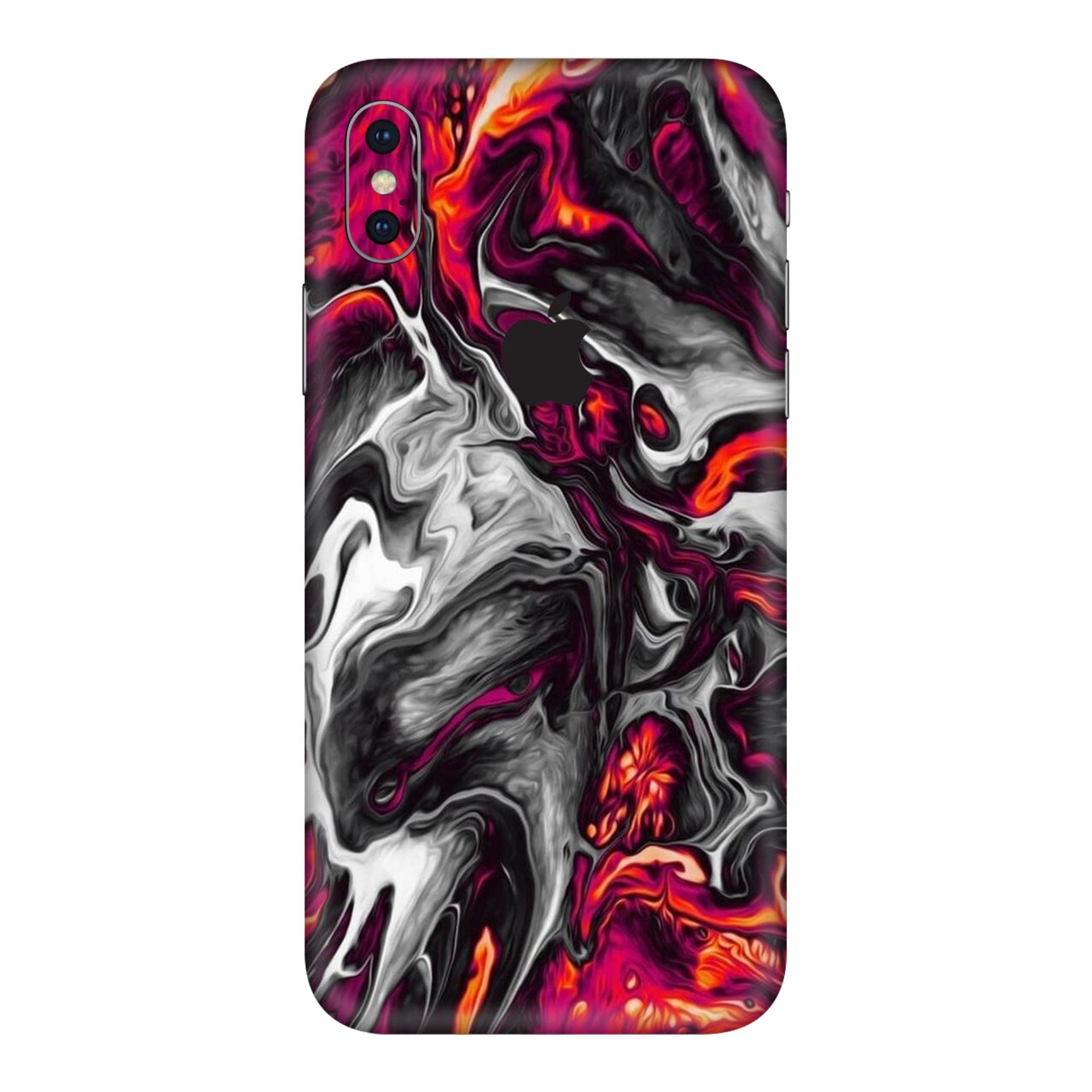 iphone XS Max Red Hot Lava skins