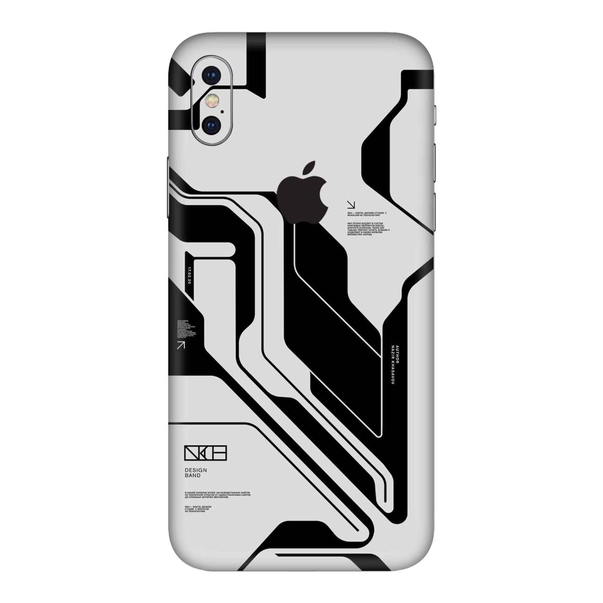 iphone XS Max White Cyberpunk skins