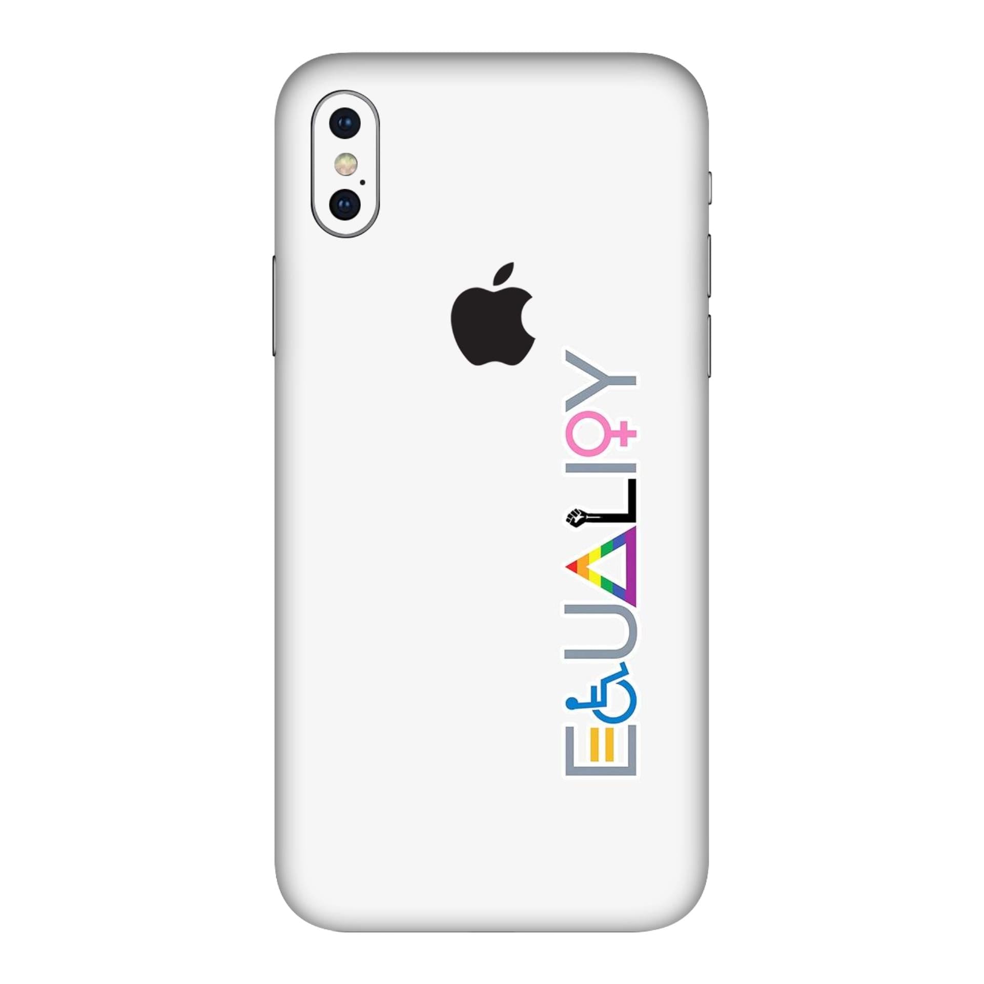 iphone X Equality skins