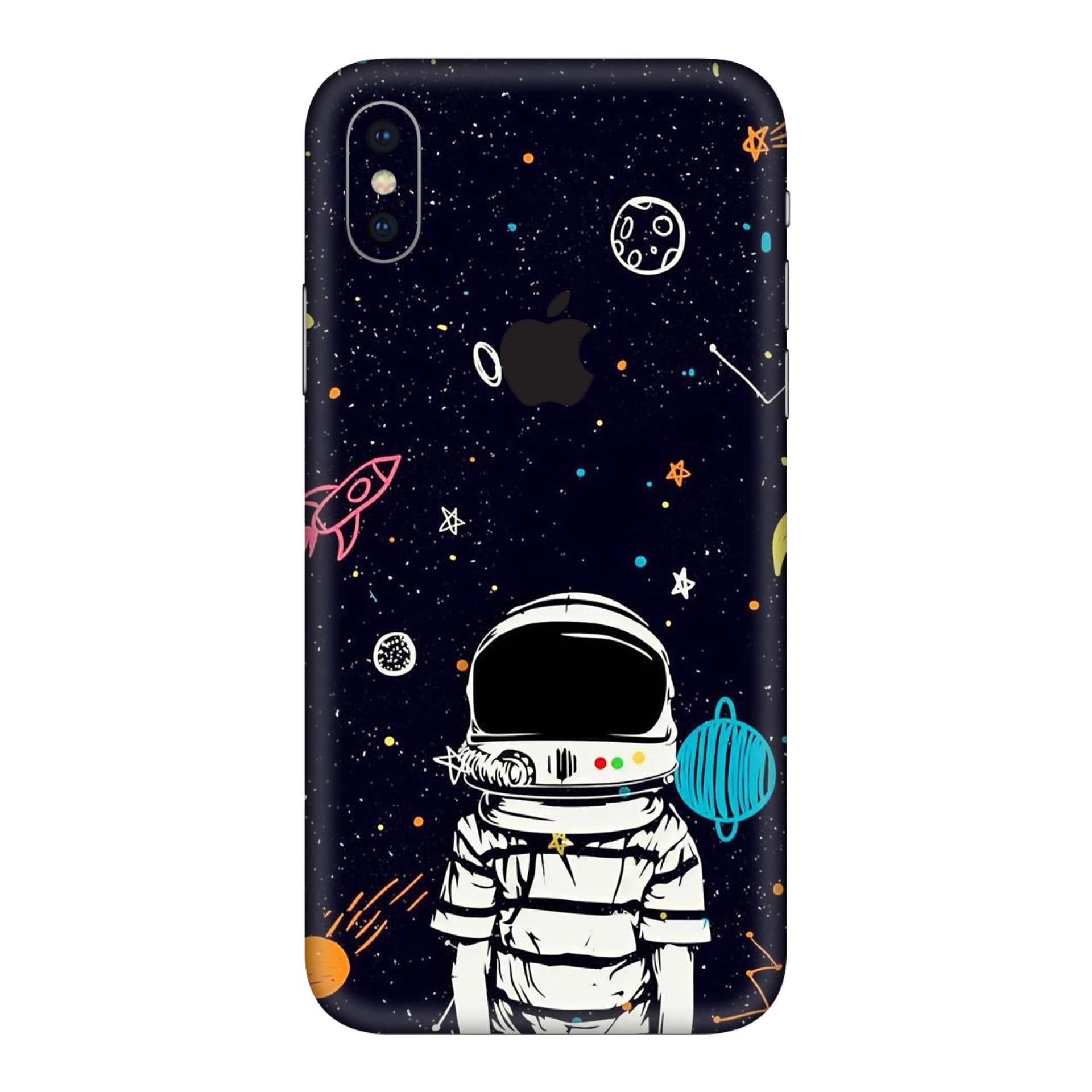 iphone X Space Boy skins