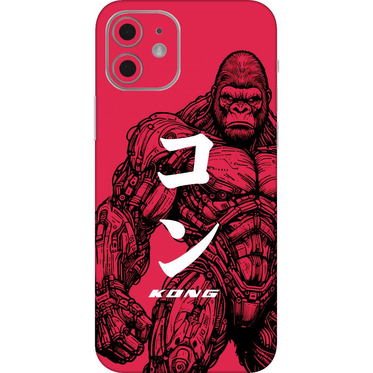 Kong limited edition skin on iphone 12 mini