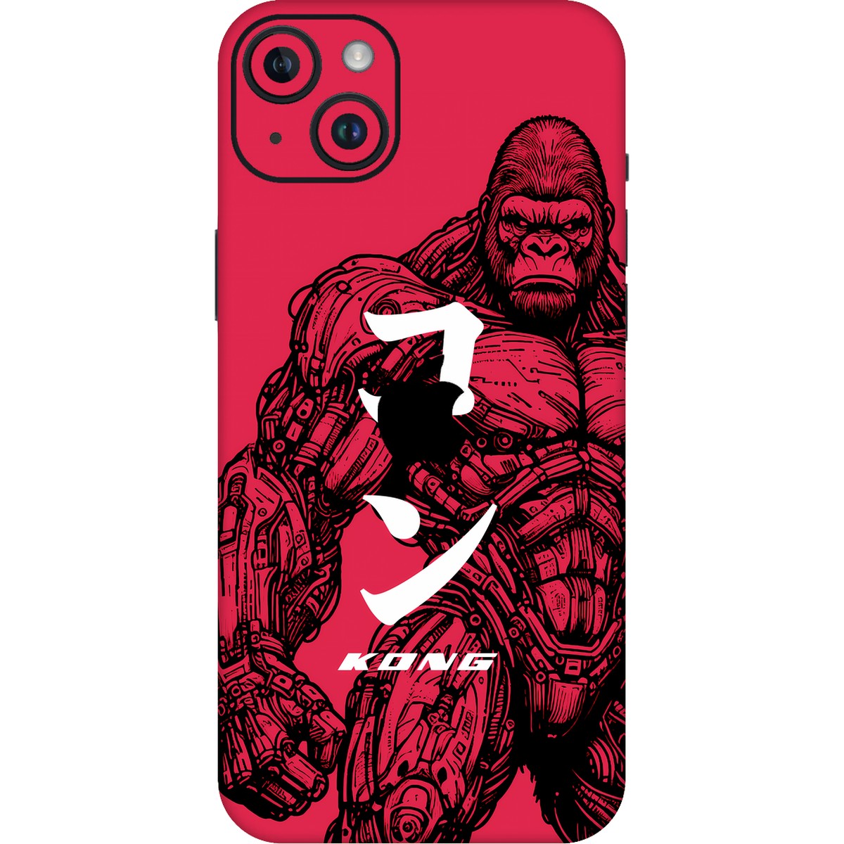 Kong limited edition skin on iphone 14 plus