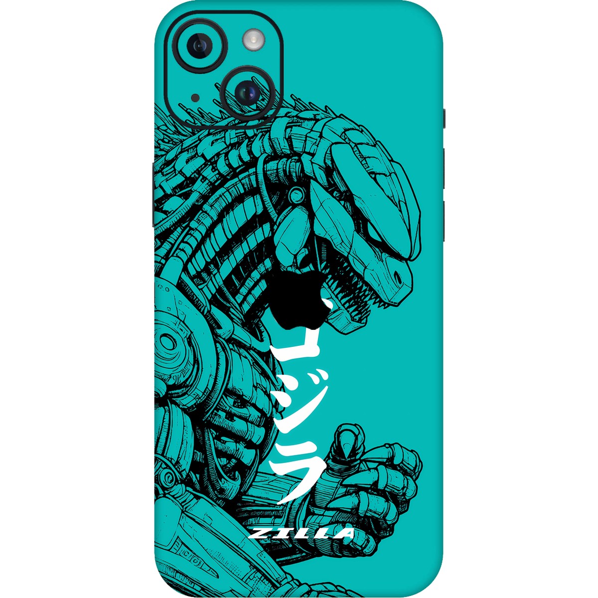 Zilla limited edition skin on iphone 14 plus