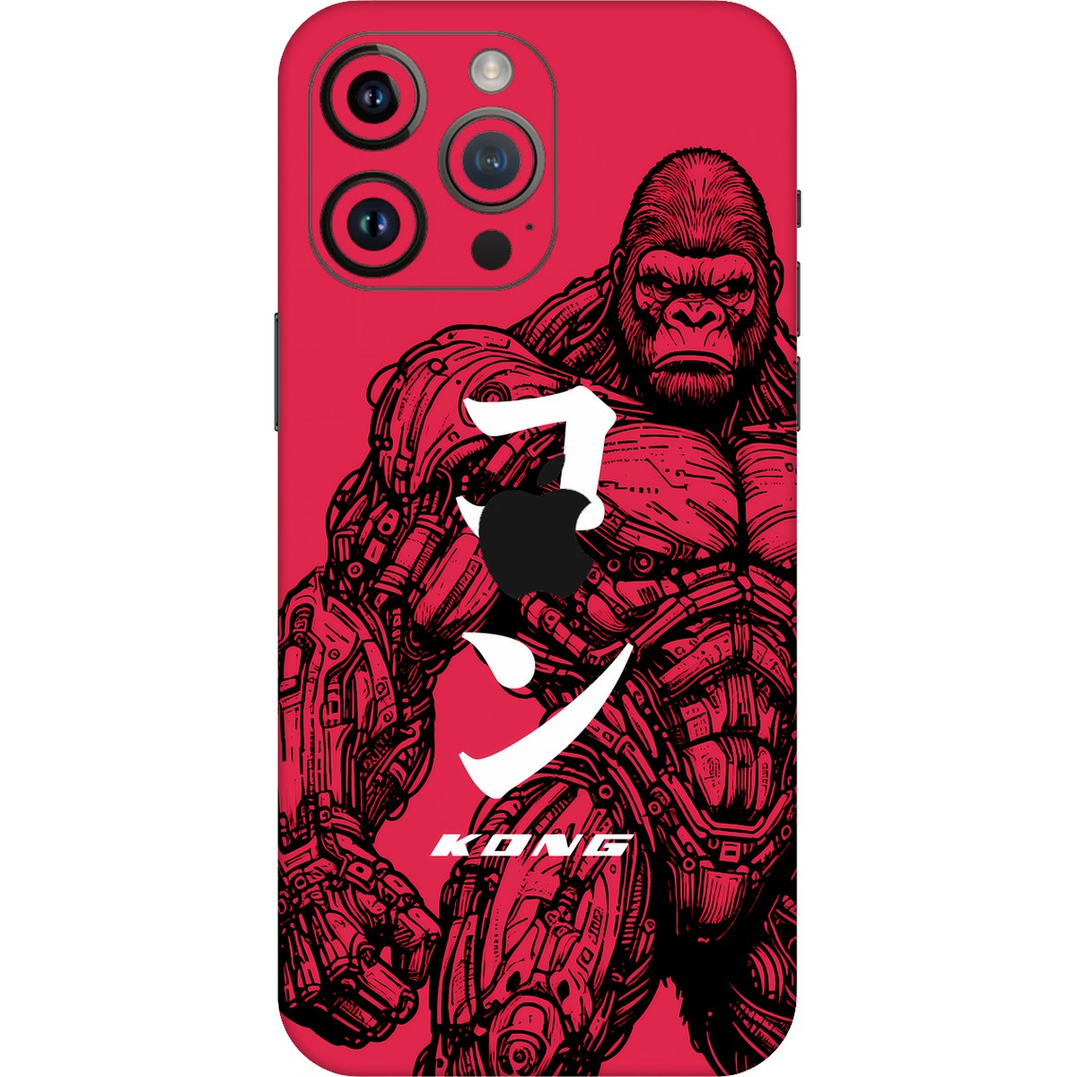Kong limited edition skin on iphone 14 pro