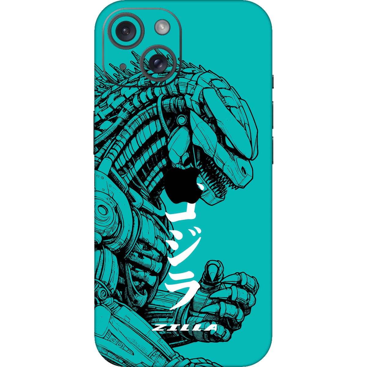 Zilla limited edition skin on iphone 15