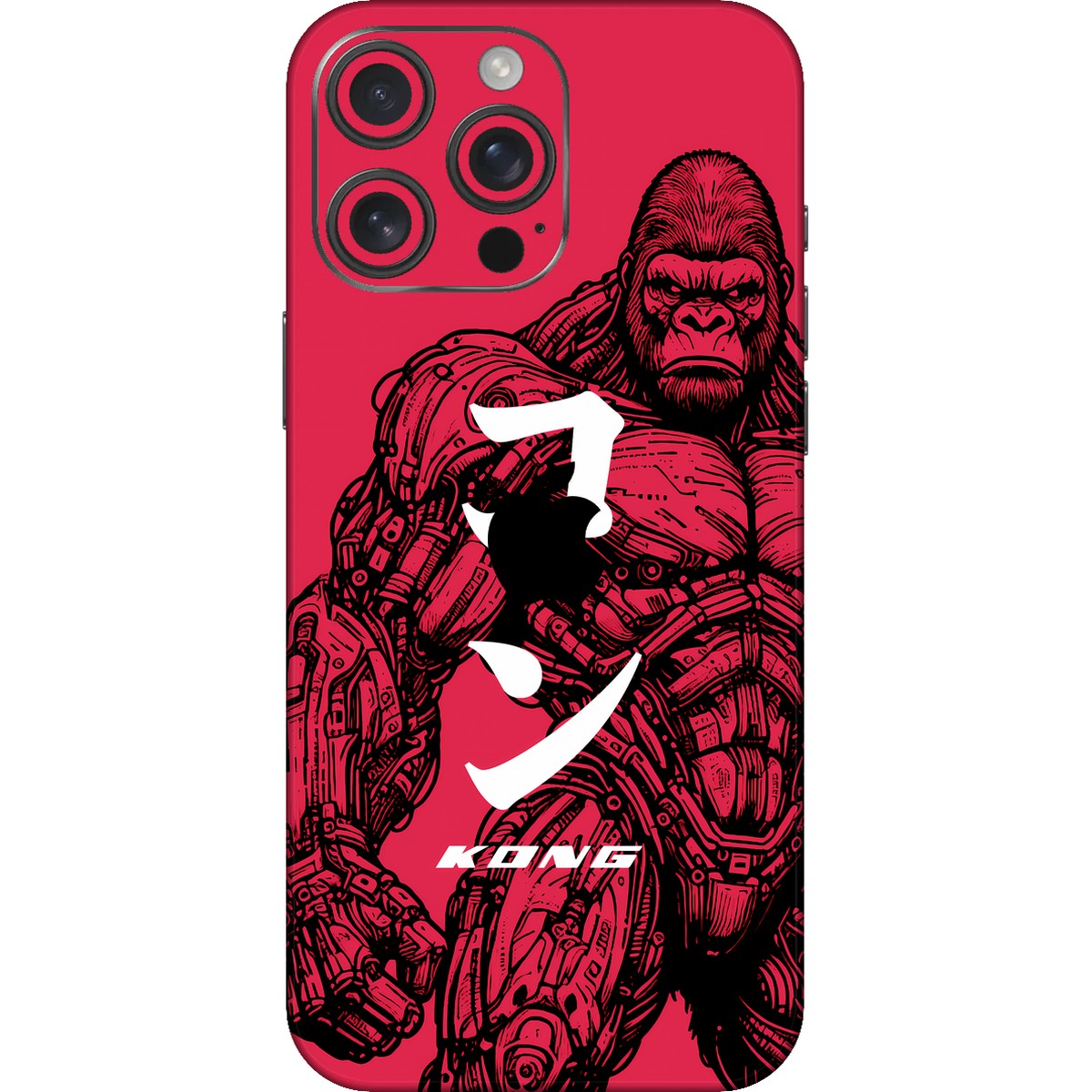 Kong limited edition skin on iphone 16 pro max 5g