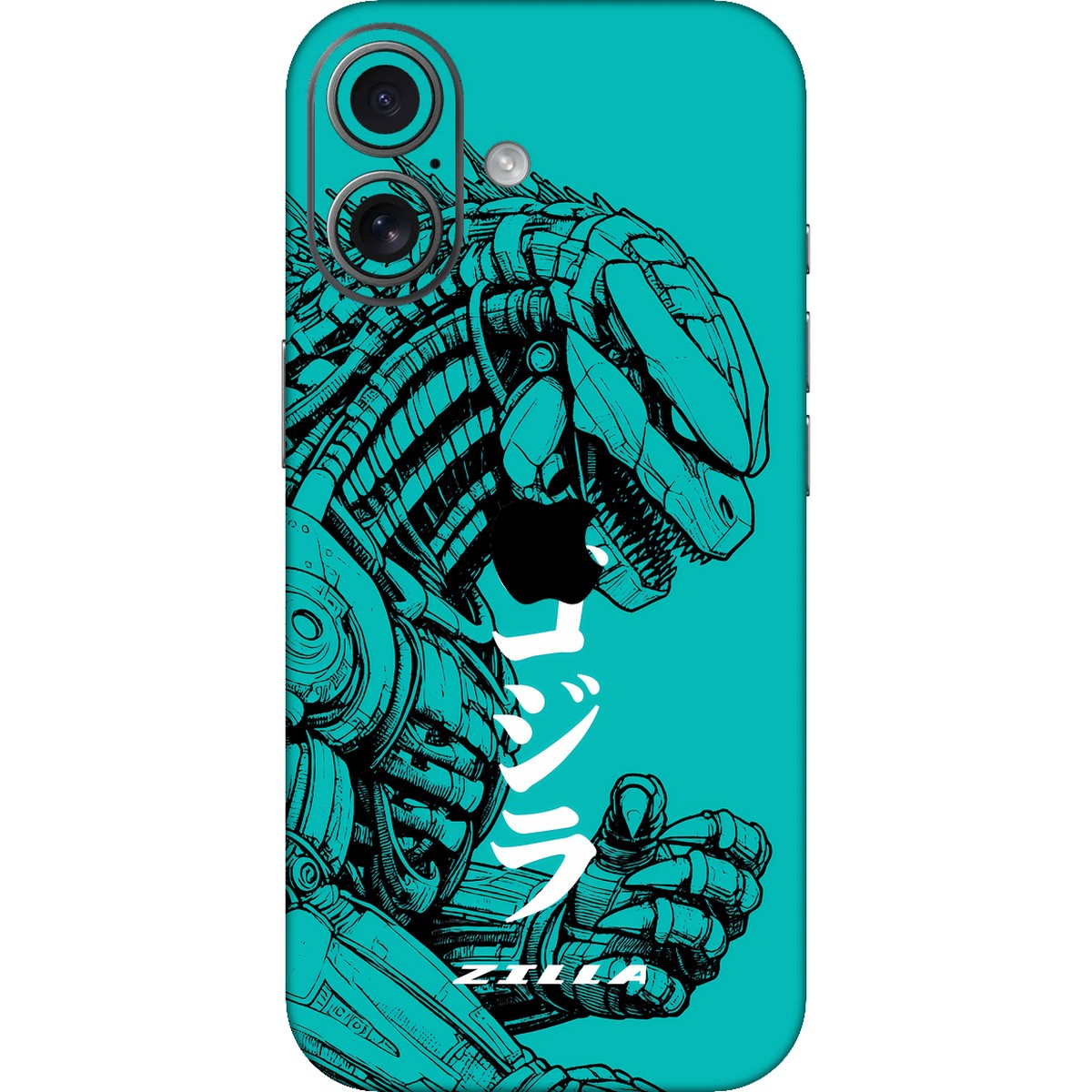 Zilla limited edition skin on iphone 17 1