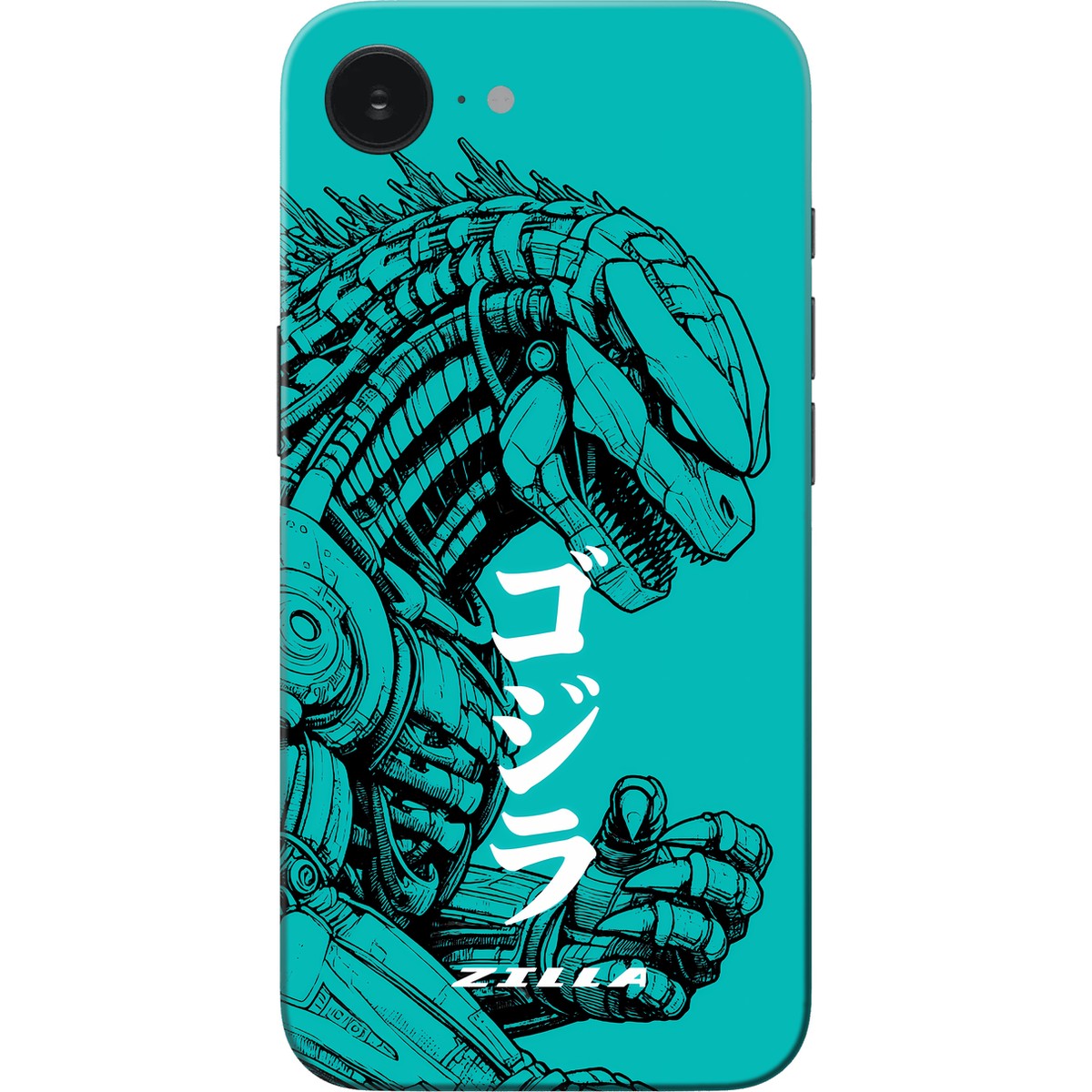 Zilla limited edition skin on iphone 17e