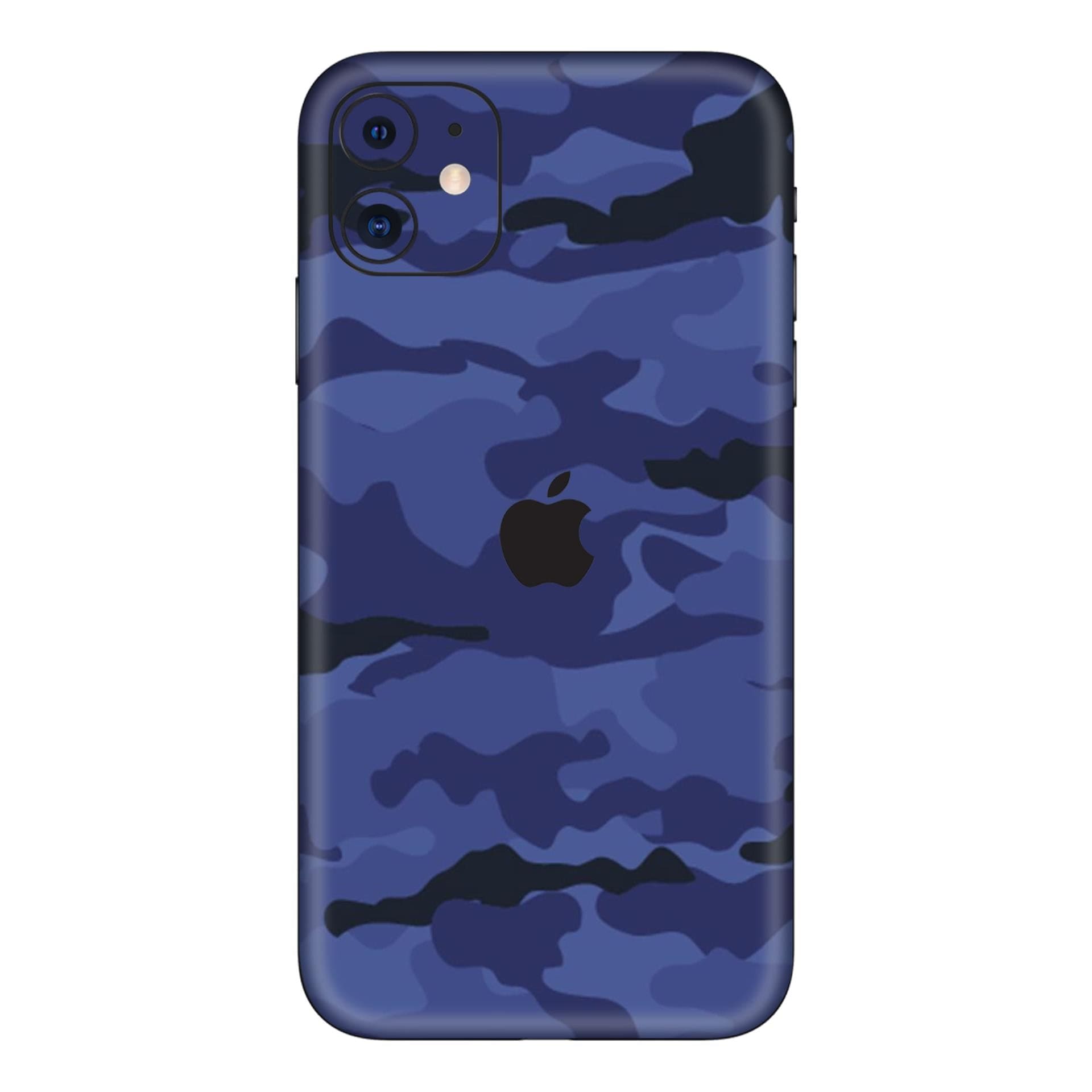 iphone 11 Dark Blue Camo skins