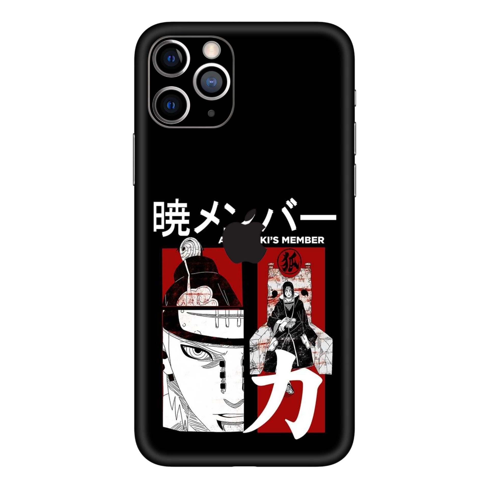 iphone 11 Pro Akatsuki member skins
