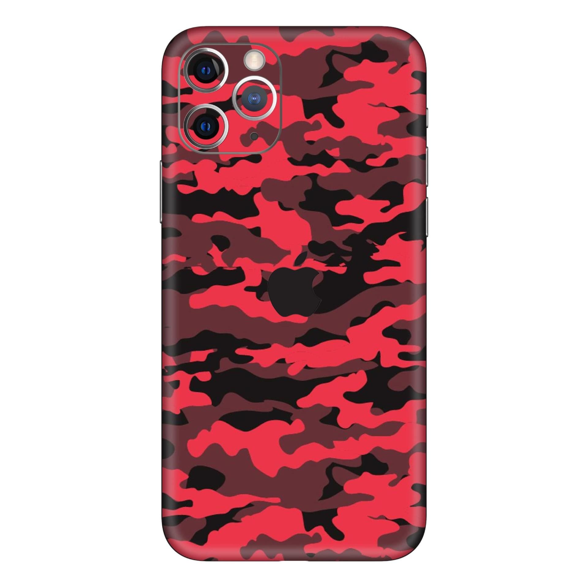 iphone 11 Pro Dark Red Camo skins