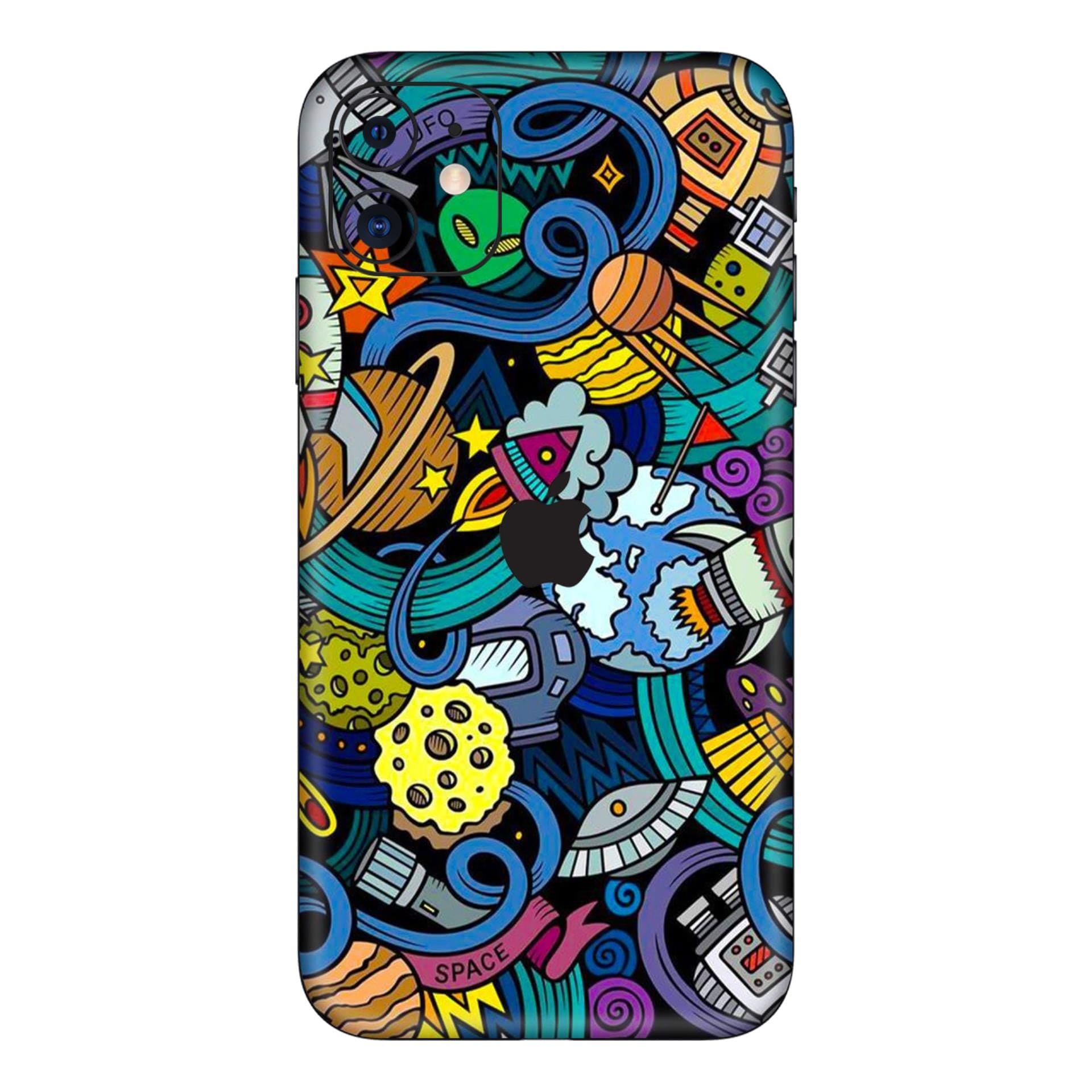 iphone 11 Space Doodle skins