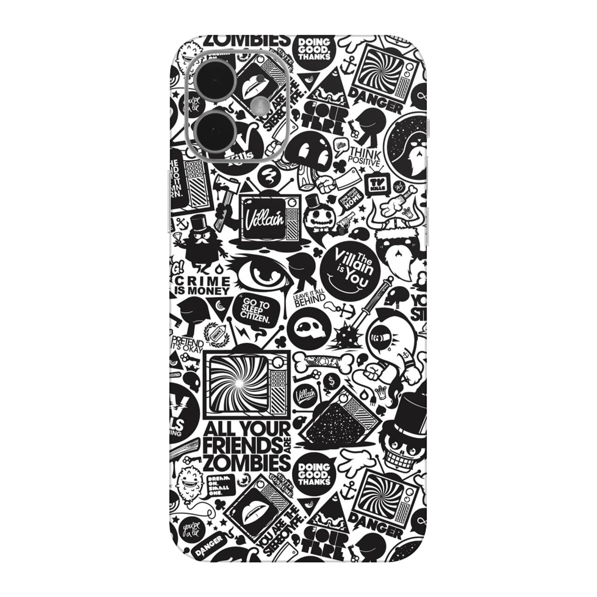 iphone 12 mini All Your Friends are Zombies skins