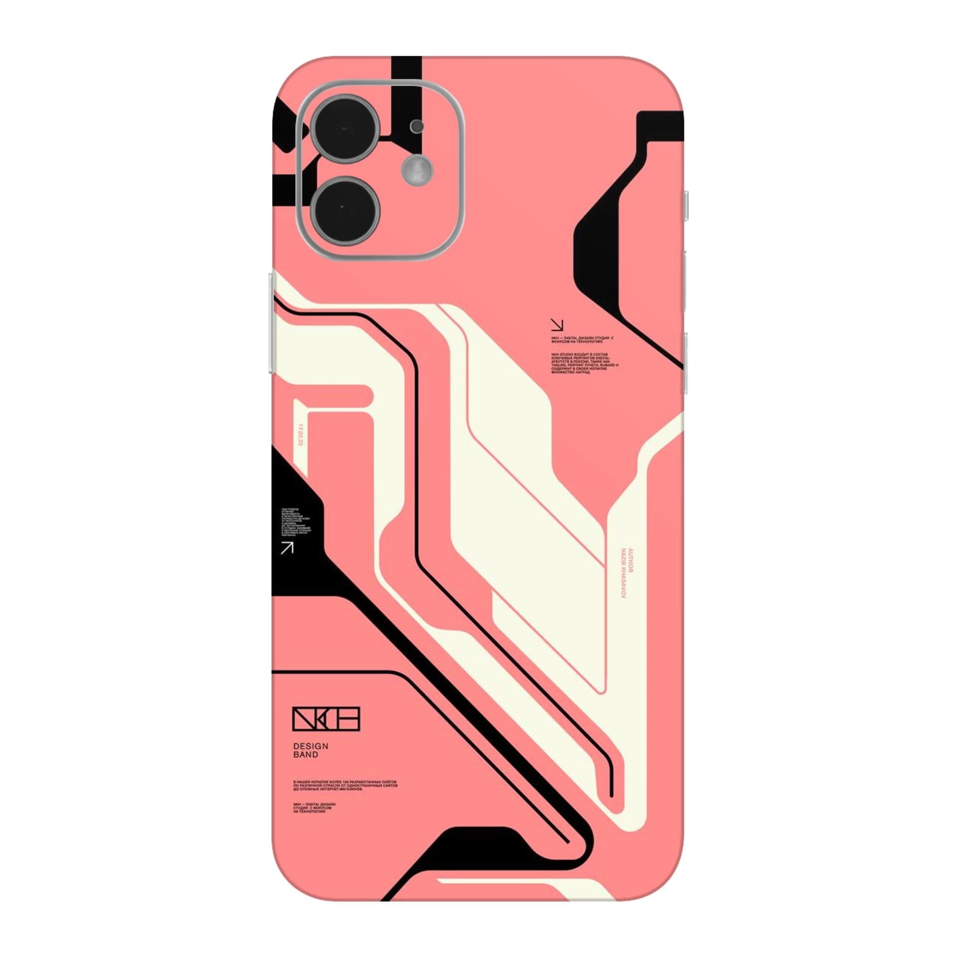 iphone 12 mini Cyber pink skins