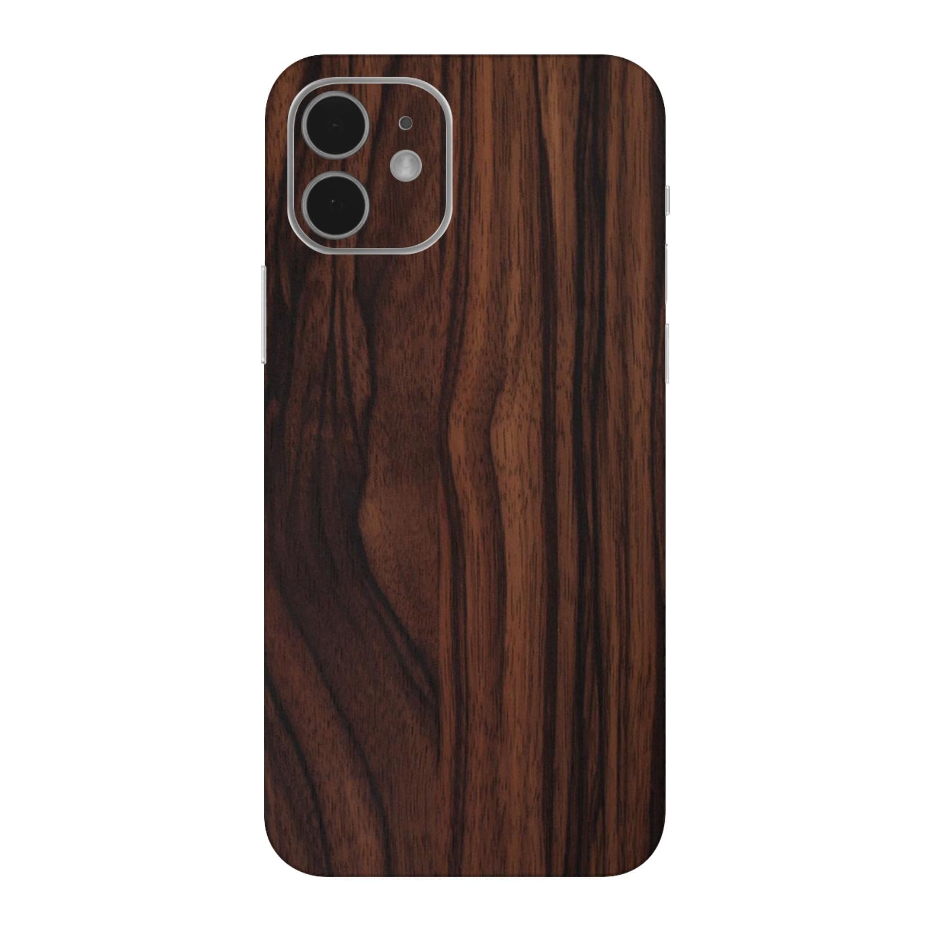iphone 12 mini Ebony Wood skins