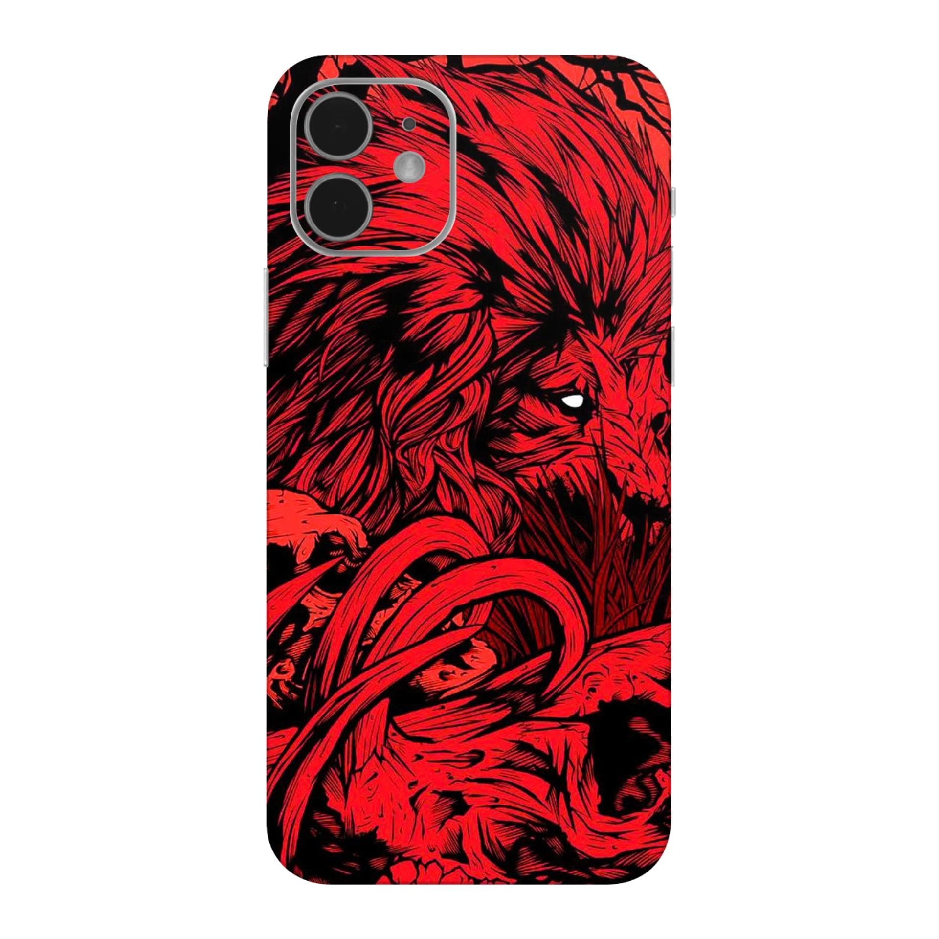 iphone 12 mini Fiery Lion skins