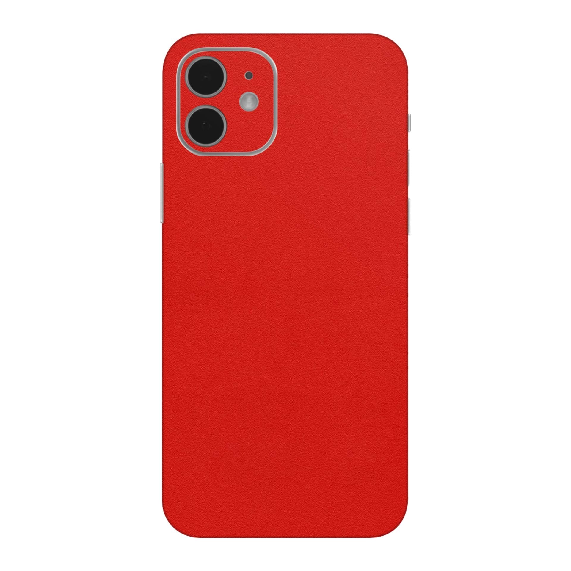 iphone 12 mini Matte Red skins