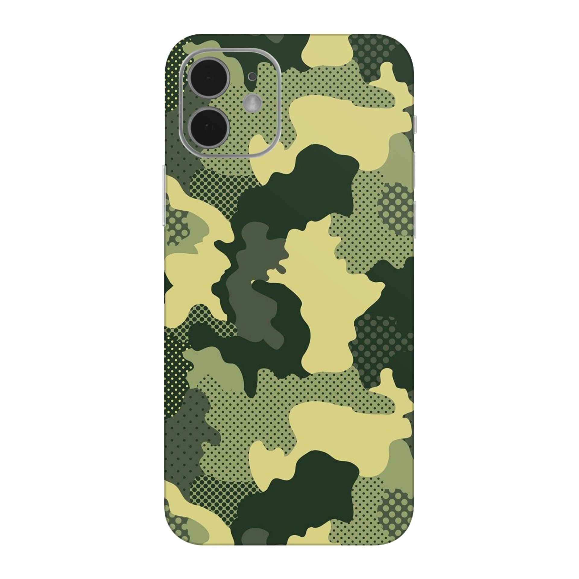 iphone 12 mini Military Green Camo skins