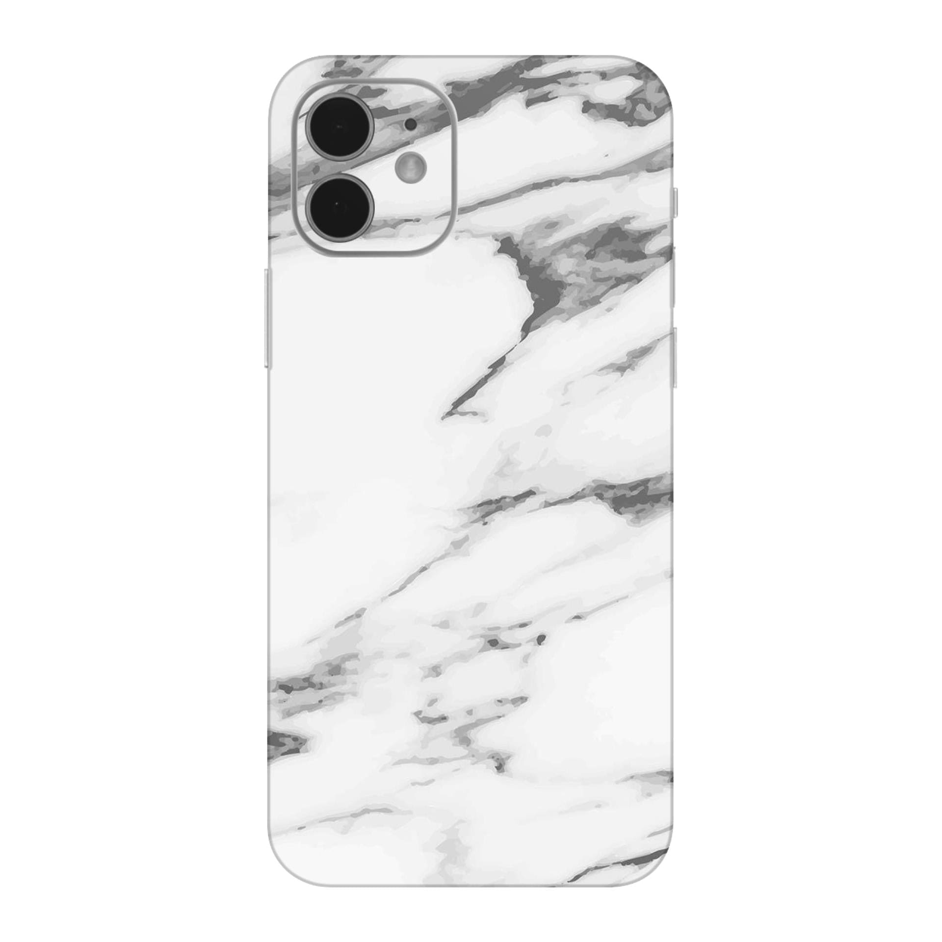 iphone 12 mini White Marble skins