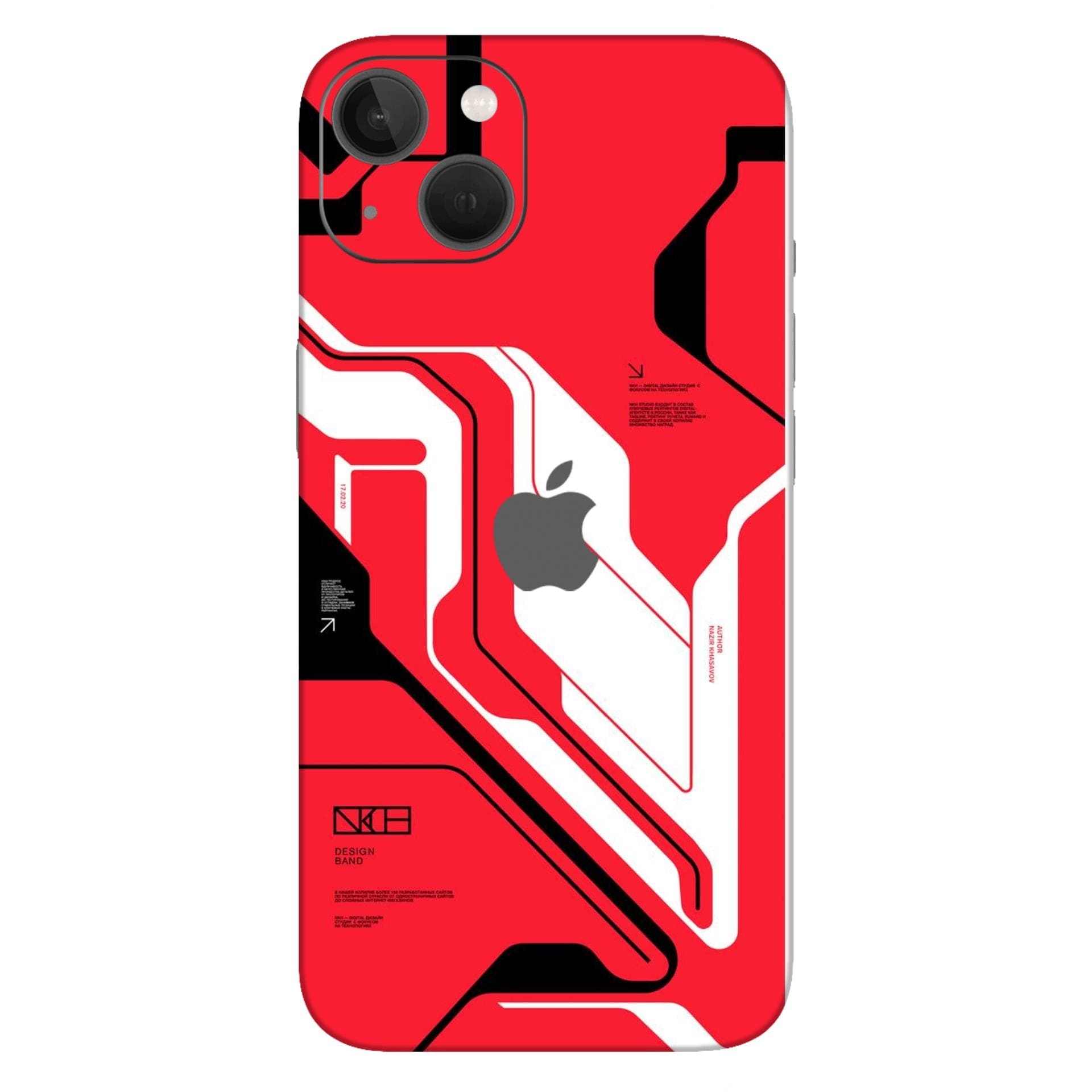 iphone 13 Cyber Red skins