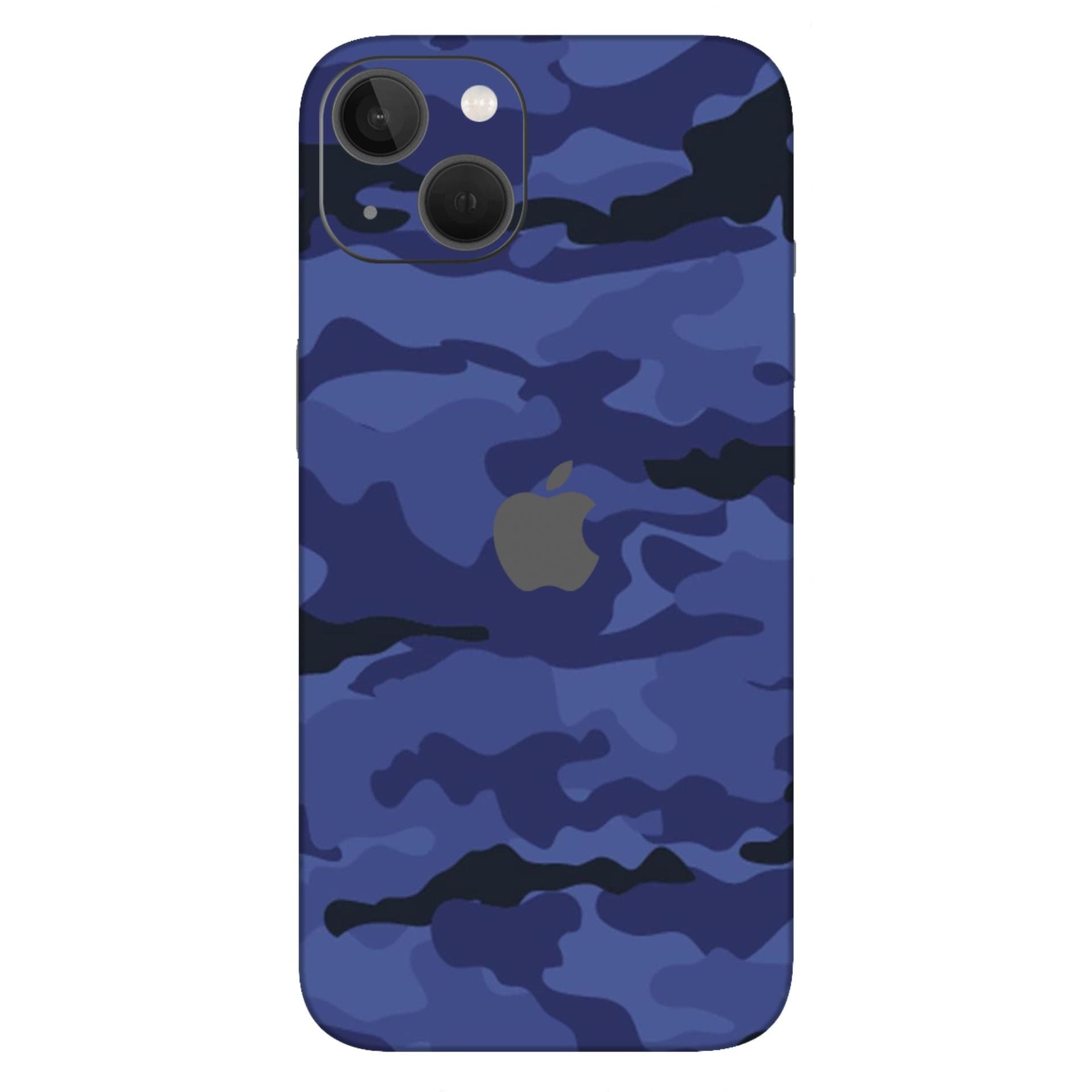 iphone 13 Dark Blue Camo skins
