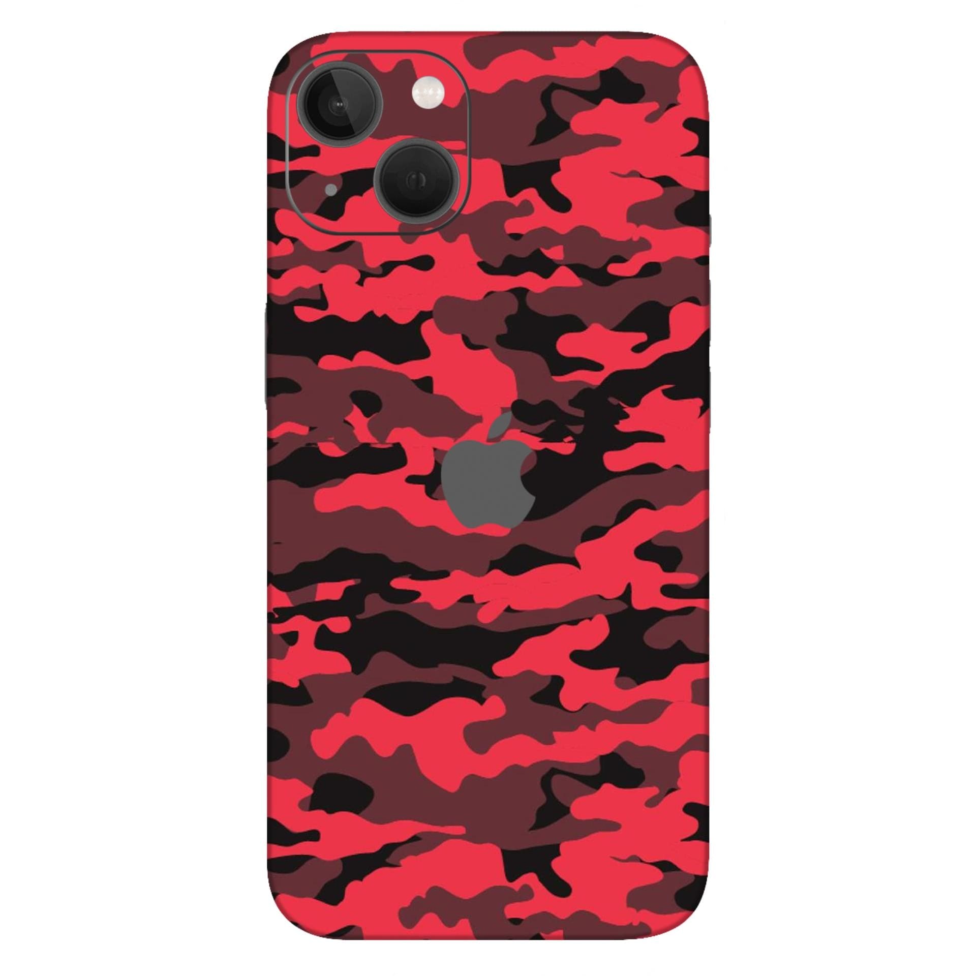 iphone 13 Dark Red Camo skins