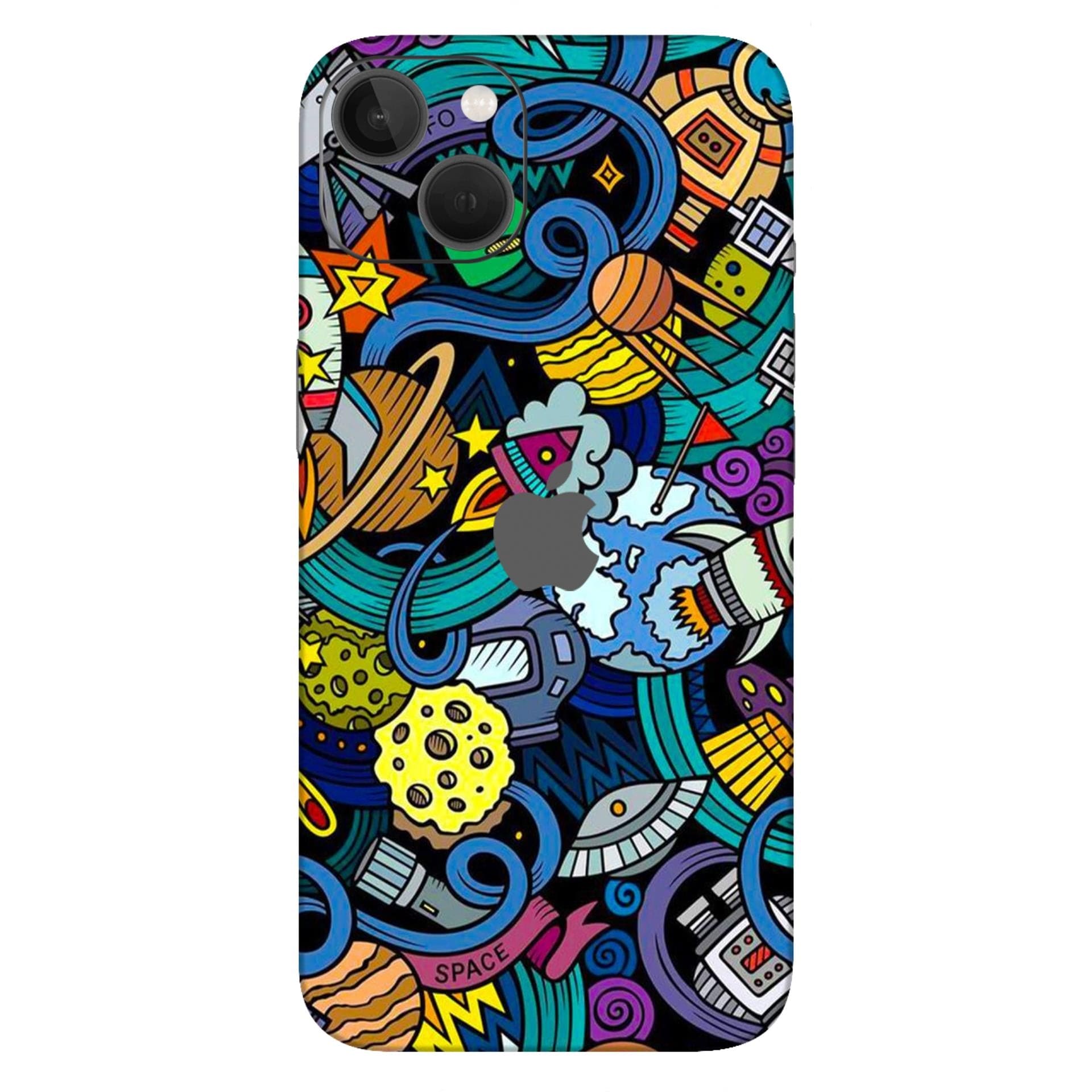iphone 13 Space Doodle skins