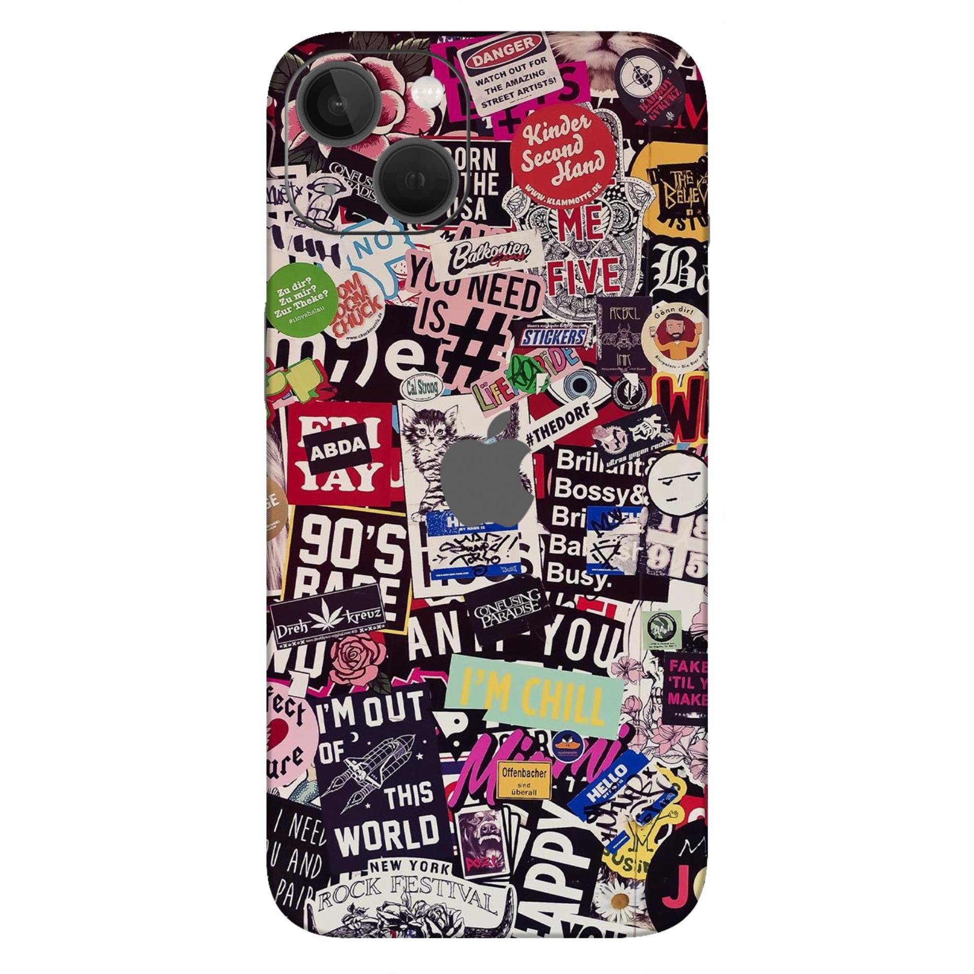 iphone 13 Sticker Doodle skins