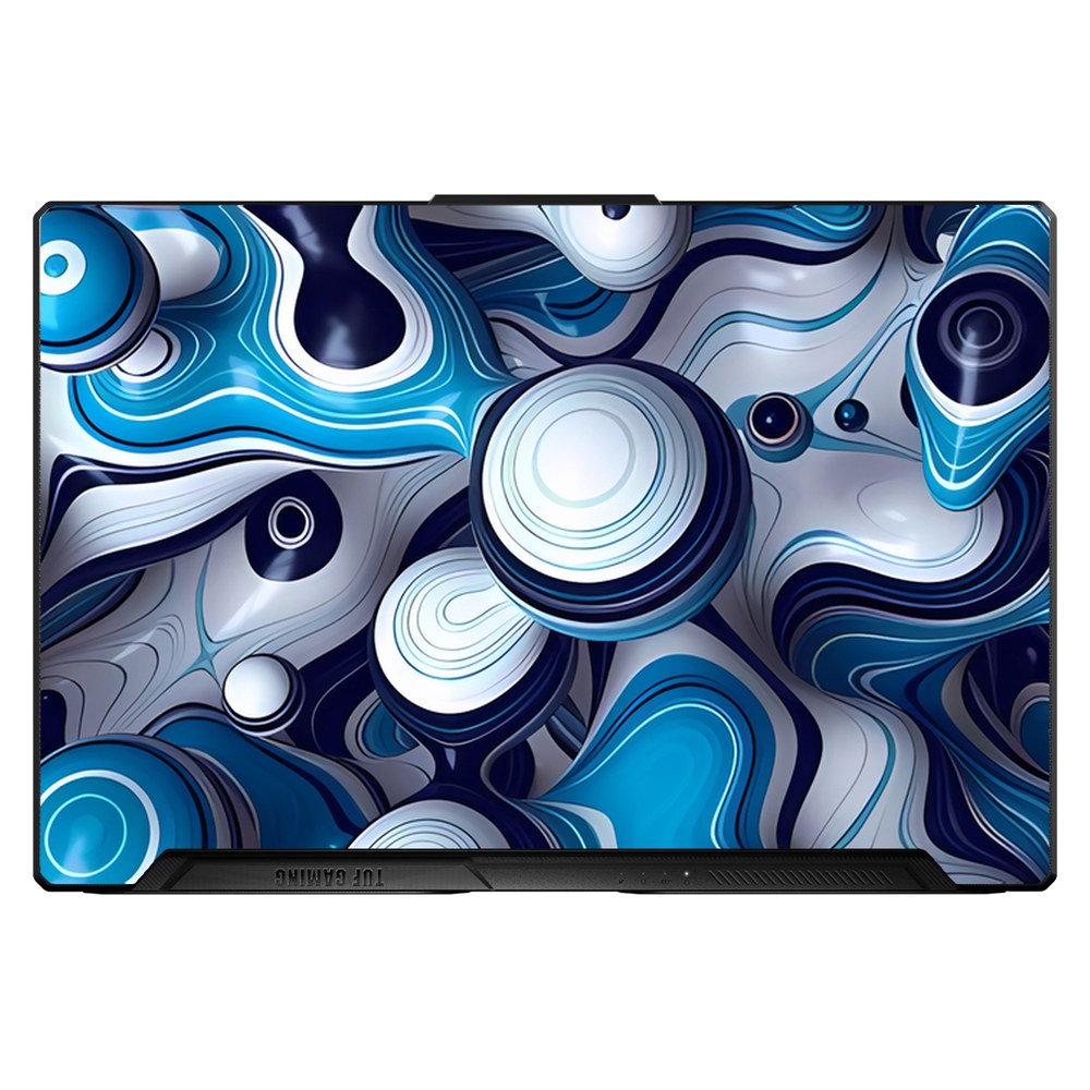 ASUS TUF Dash F15 Gaming, FX516P laptop skin - Blue-Boom